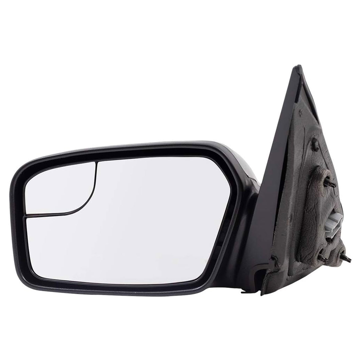 Brock Driver's Side Replacement Power Mirror for Ford Fusion 2011 to 2012, Black