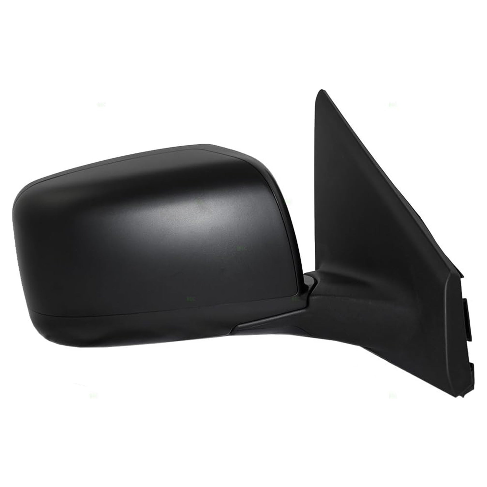 Brock Passenger's Side View Power Mirror for Nissan Rogue 2008 to 2013, Black