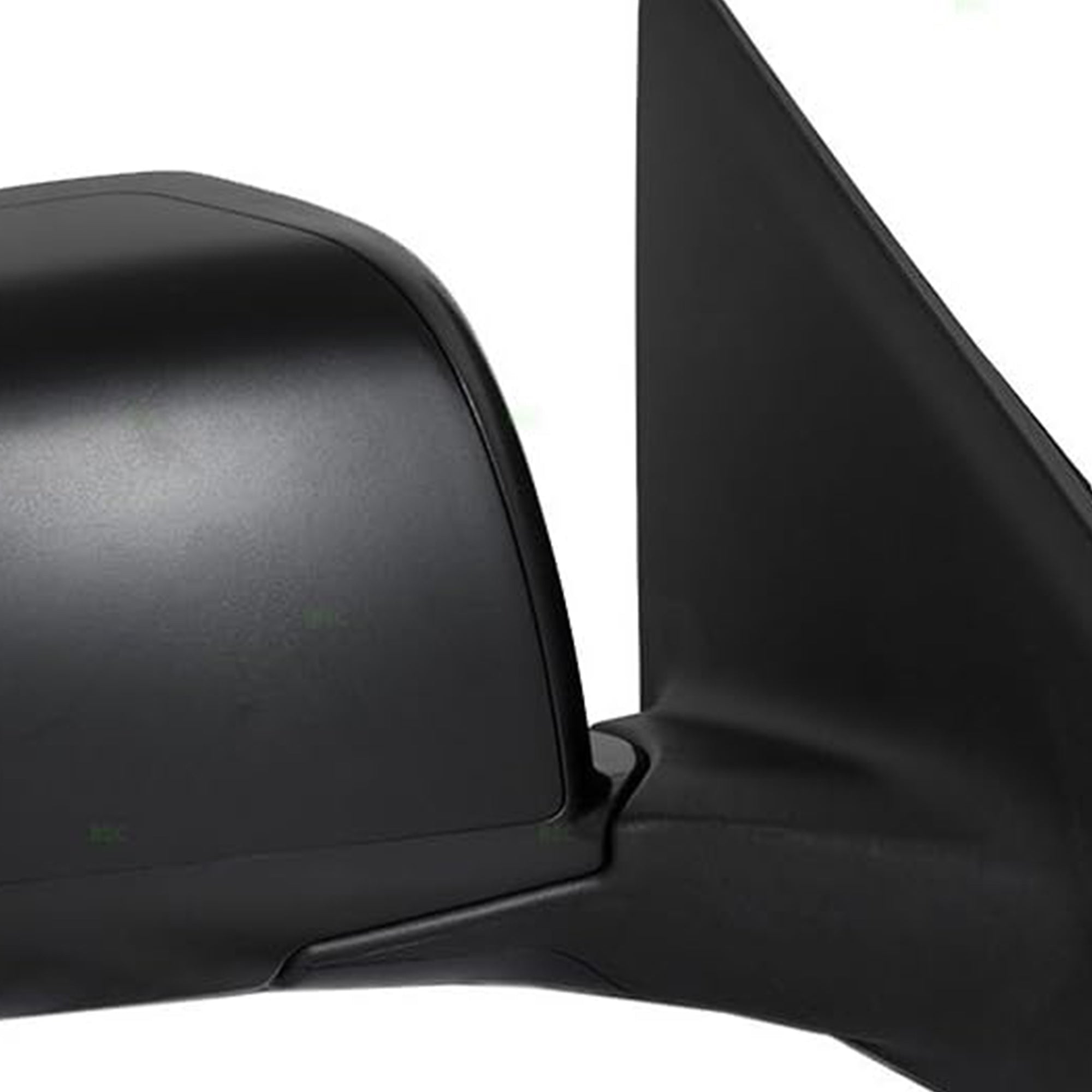 Brock Passenger's Side View Power Mirror for Nissan Rogue 2008 to 2013, Black