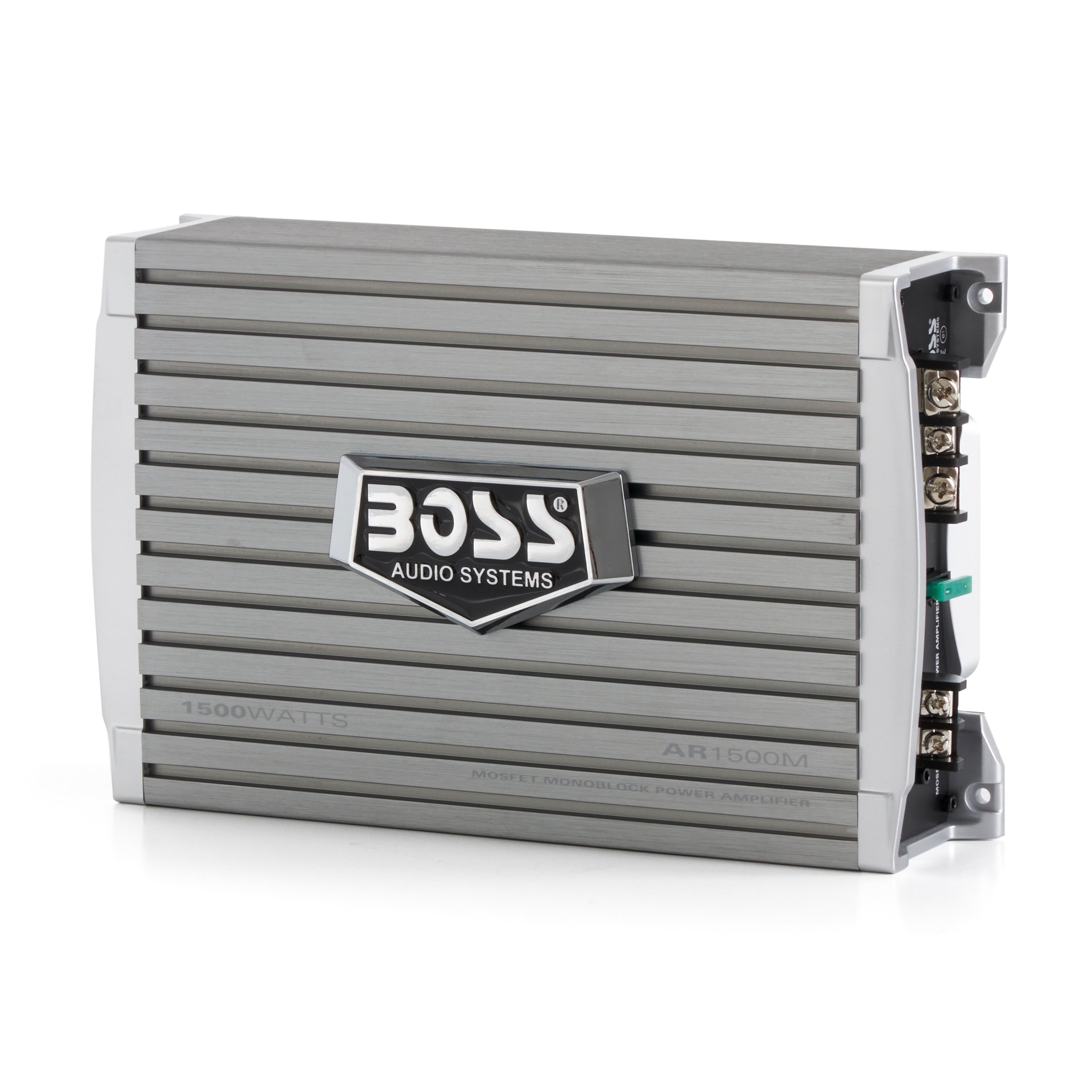Boss Audio AR1500M Armor 1500 Watt Mono A/B MOSFET Power Car Amplifier & Remote - VMInnovations