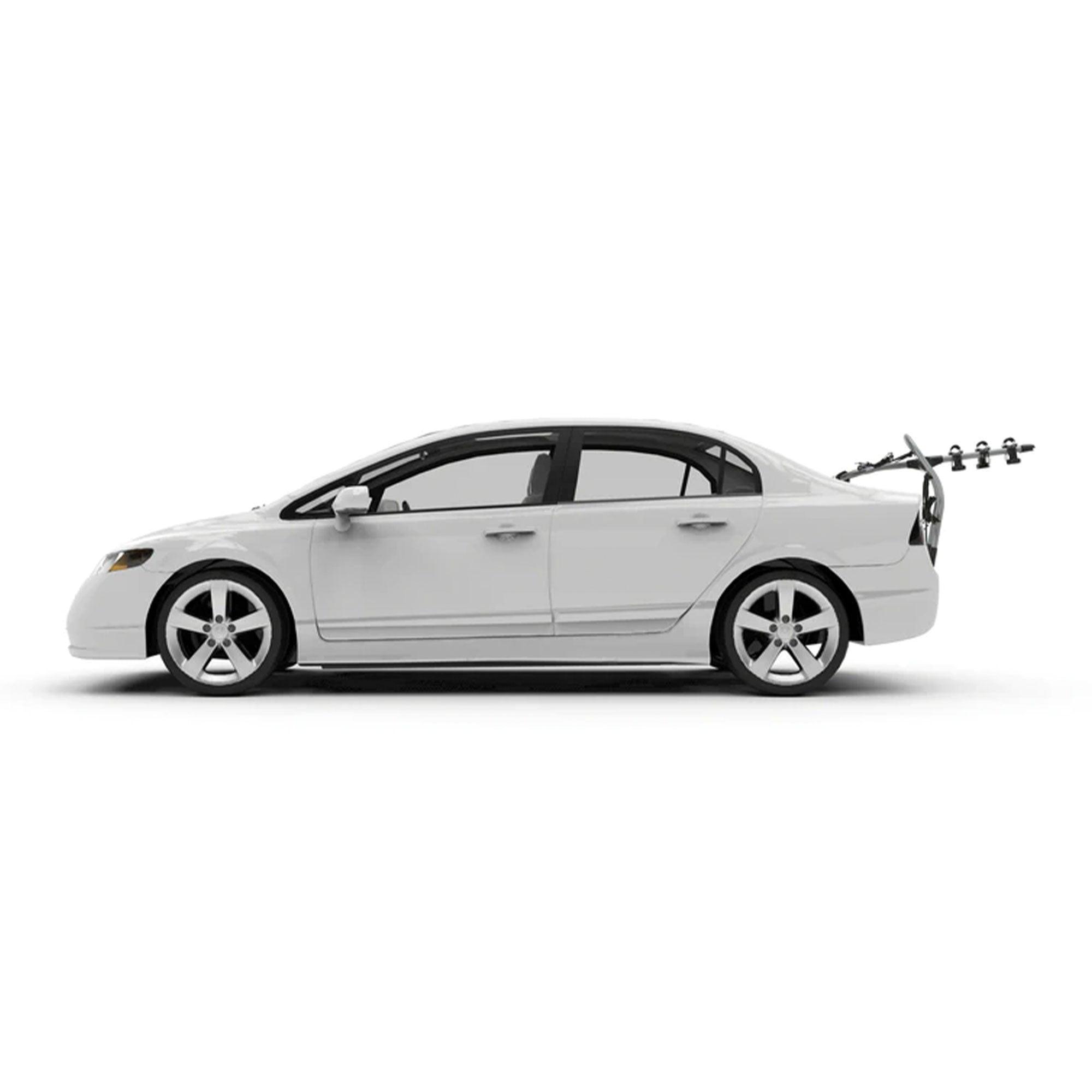 Yakima HalfBack 3 Bike Trunk Bike Strap Rack with ZipStrips, Gray/Black (Used) - VMInnovations
