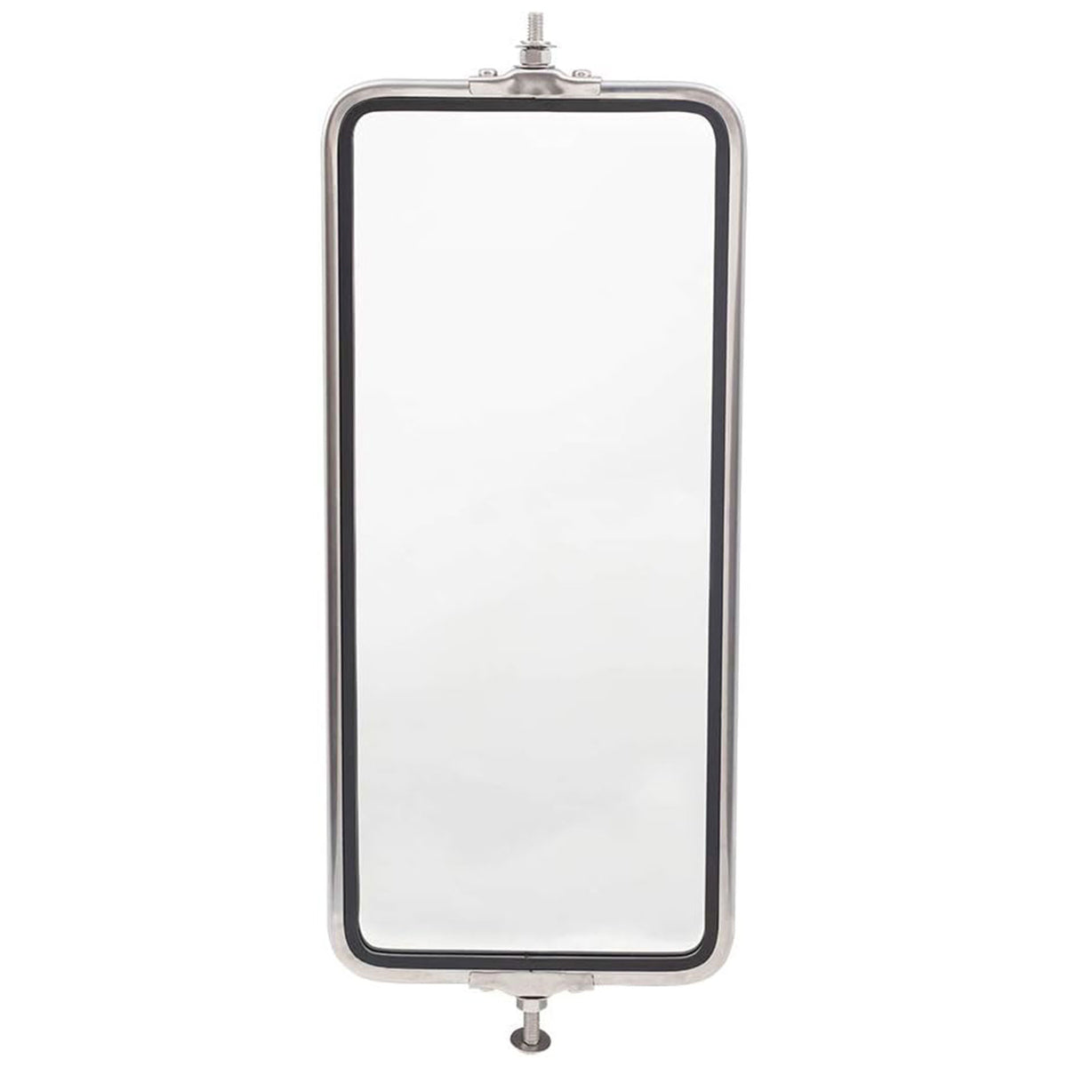 Brock Universal West Coast Stainless Steel Truck Side Mirror Head, 7" x 16"