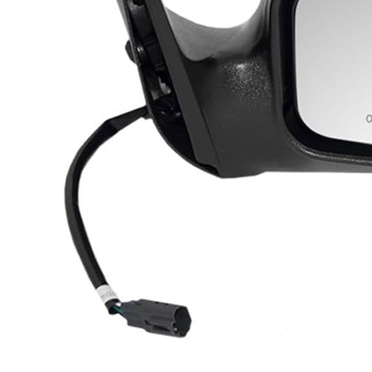 Brock Non Foldaway Textured Power Mirror Set for Ford Focus 00 to 07, Black