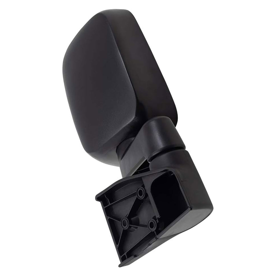 Brock Textured Replacement Manual Mirror Set for Jeep Wrangler 03 to 06, Black - VMInnovations
