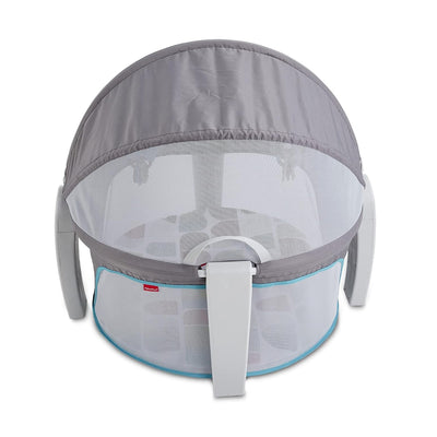 Fisher Price On the Go Baby Dome Portable Bassinet Play Space with Toys & Canopy