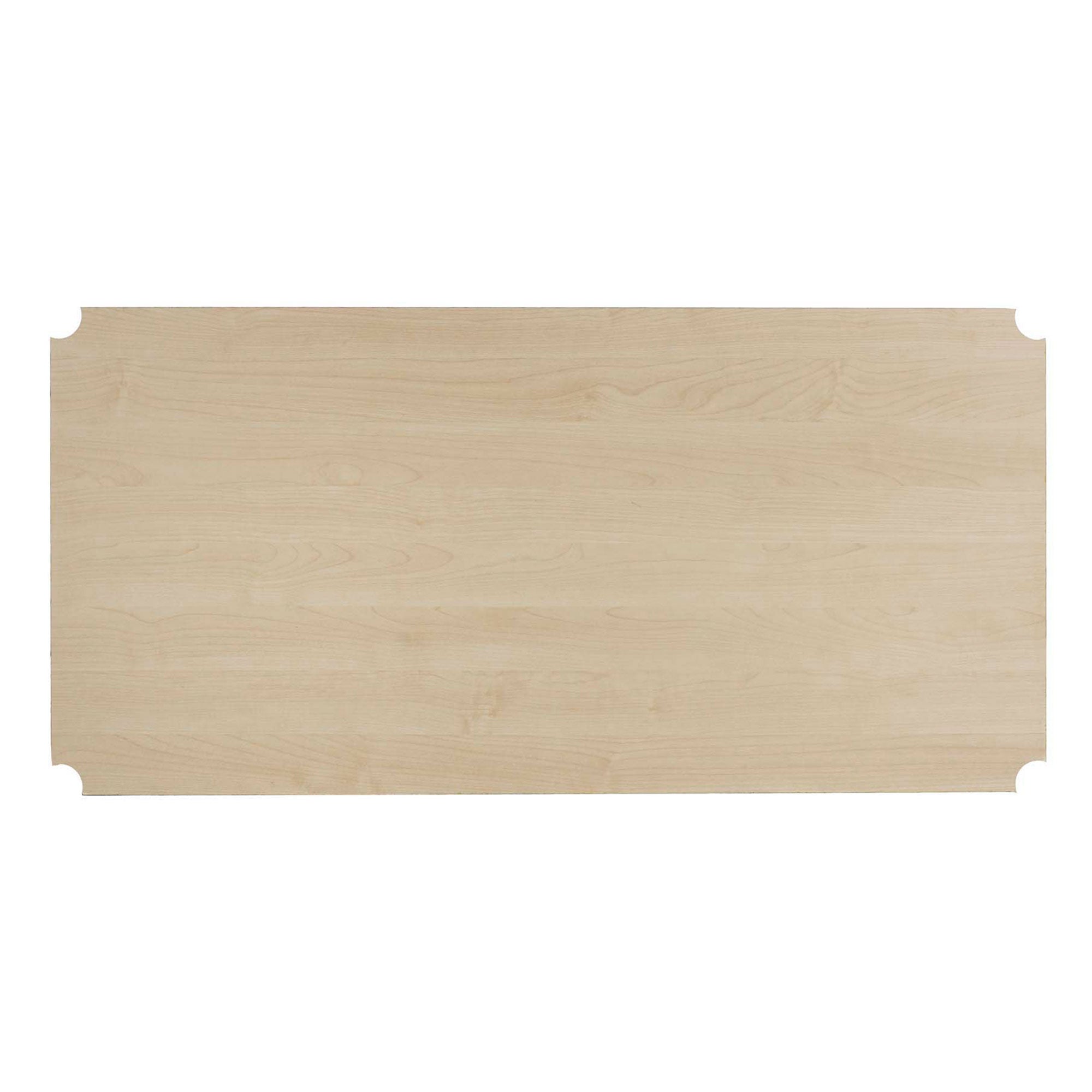 Design Ideas Metal Storage Utility Wood Top Shelving Unit Rack, White (Open Box) - VMInnovations