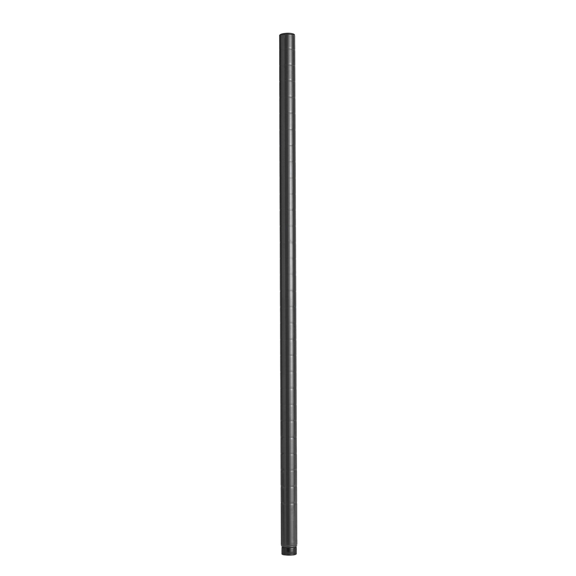 Design Ideas Metal Storage Utility Wood Top Shelving Unit Rack, Black (Used) - VMInnovations
