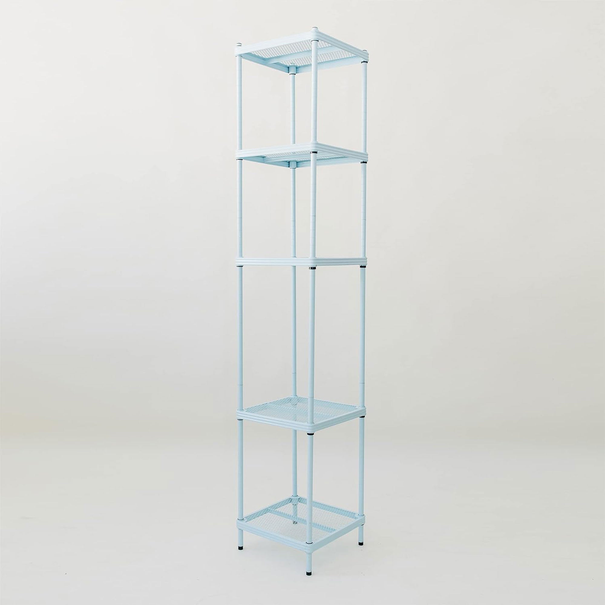 Design Ideas MeshWorks 5 Tier Tower Metal Storage Shelving Unit Rack (Open Box) - VMInnovations