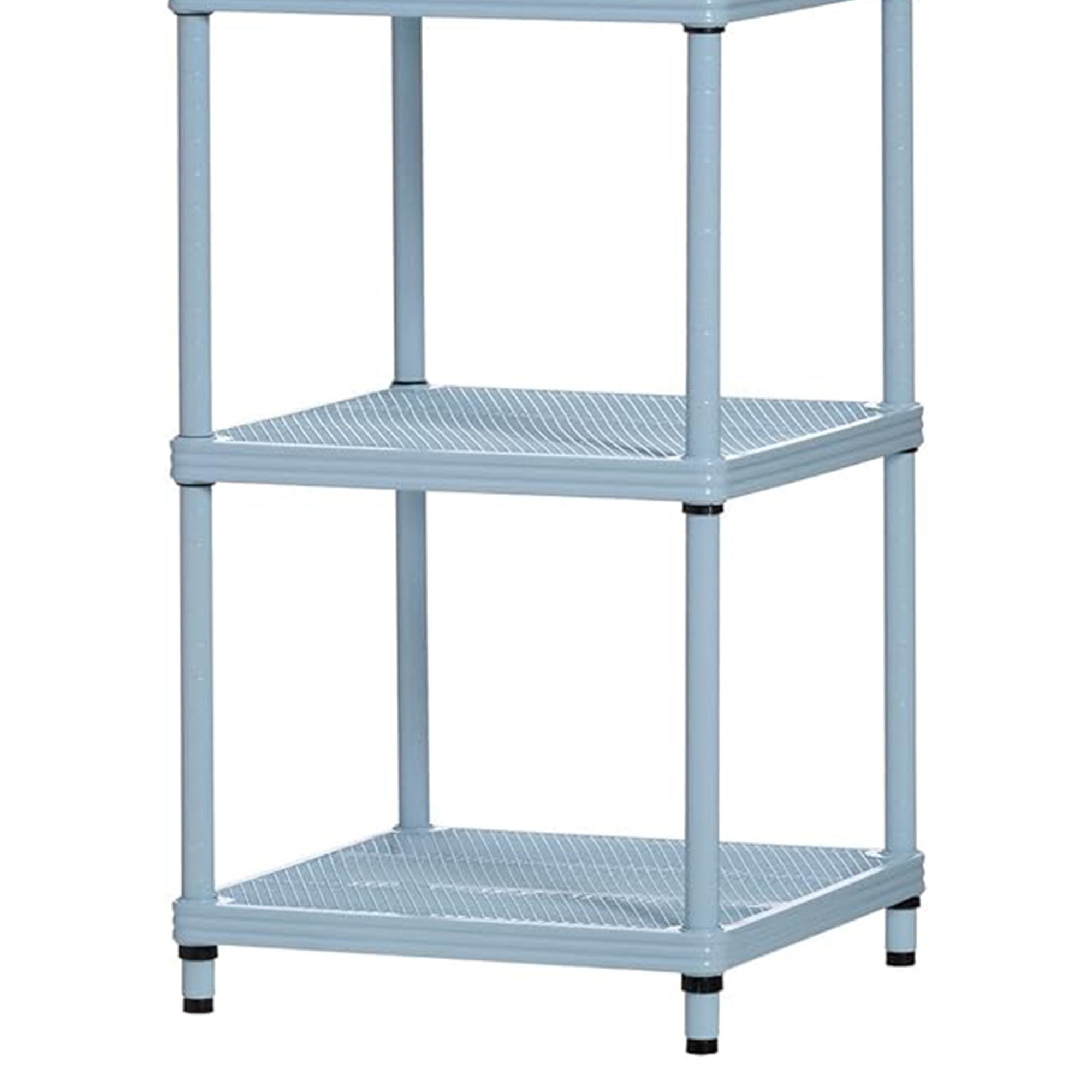 Design Ideas MeshWorks 5 Tier Tower Metal Storage Shelving Unit Rack (Open Box) - VMInnovations