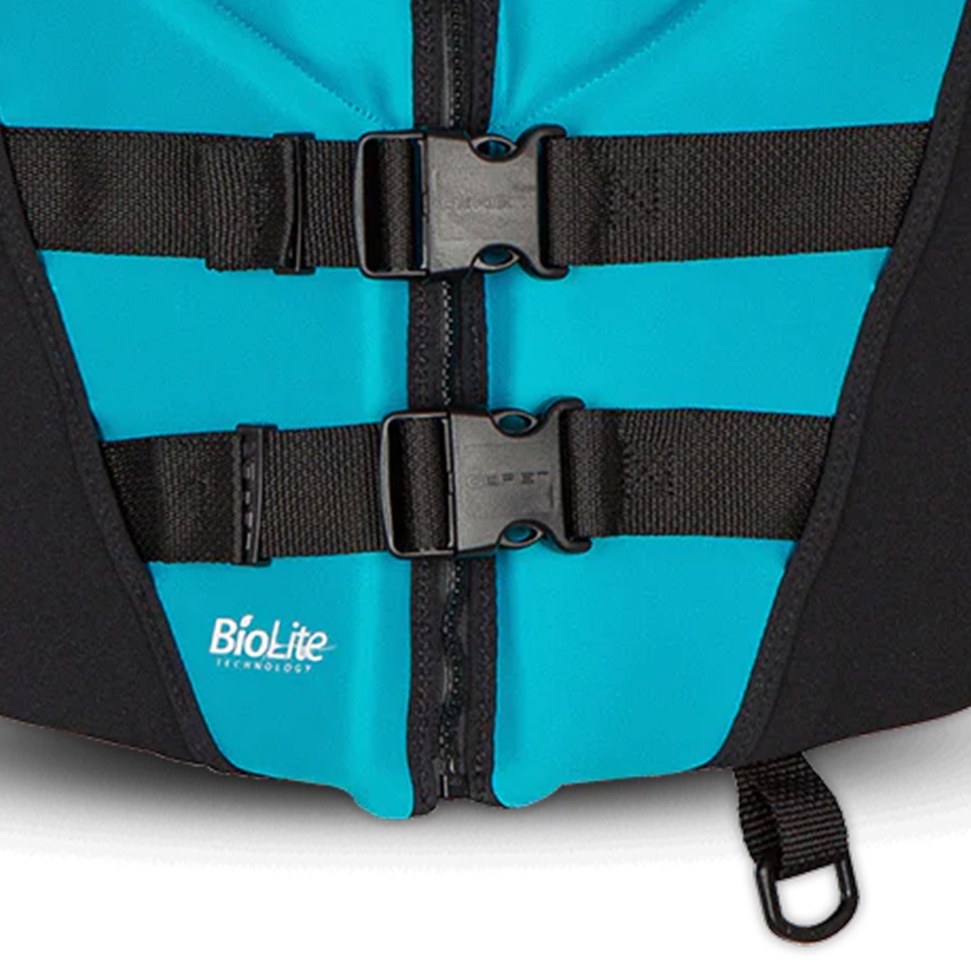 O'Brien Women's RS Life Jacket with BioLite Construction, Aqua (Open Box)