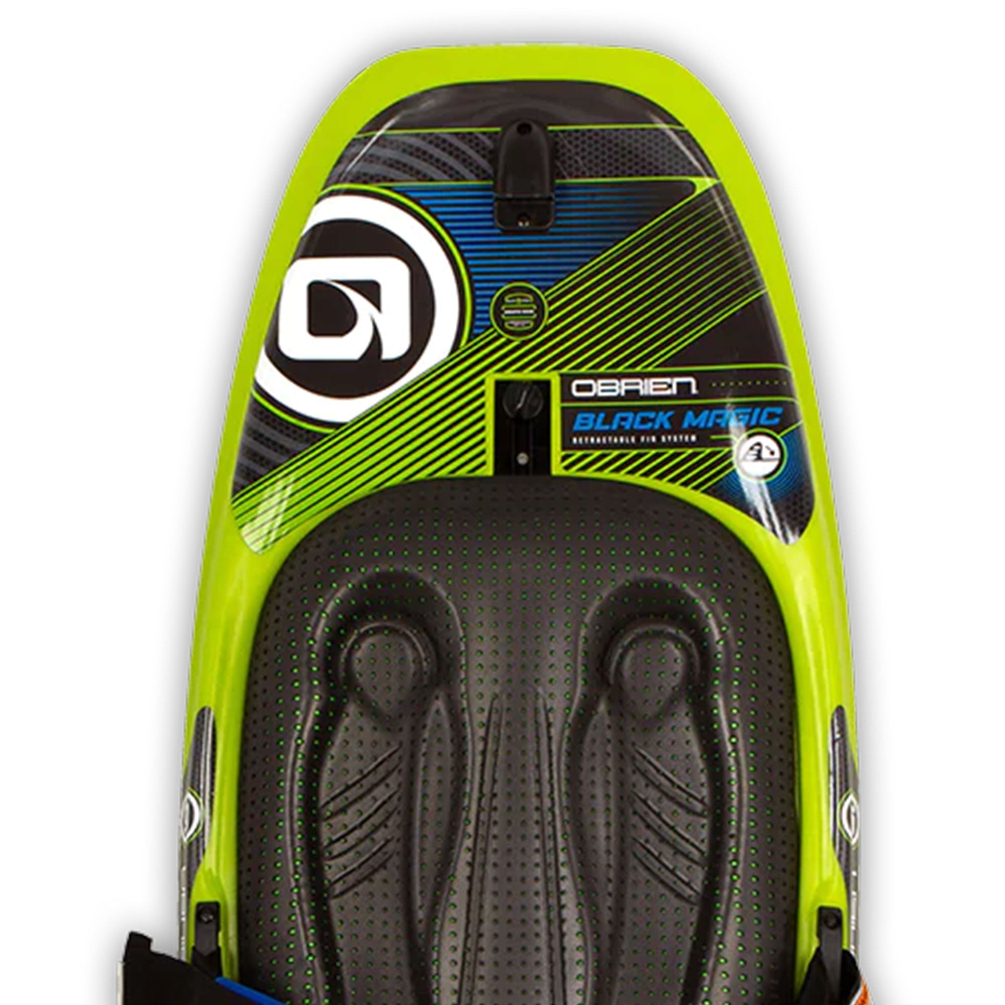 O'Brien Black Magic Kneeboard with Cable Actuated Retractable Fins and Hook - VMInnovations