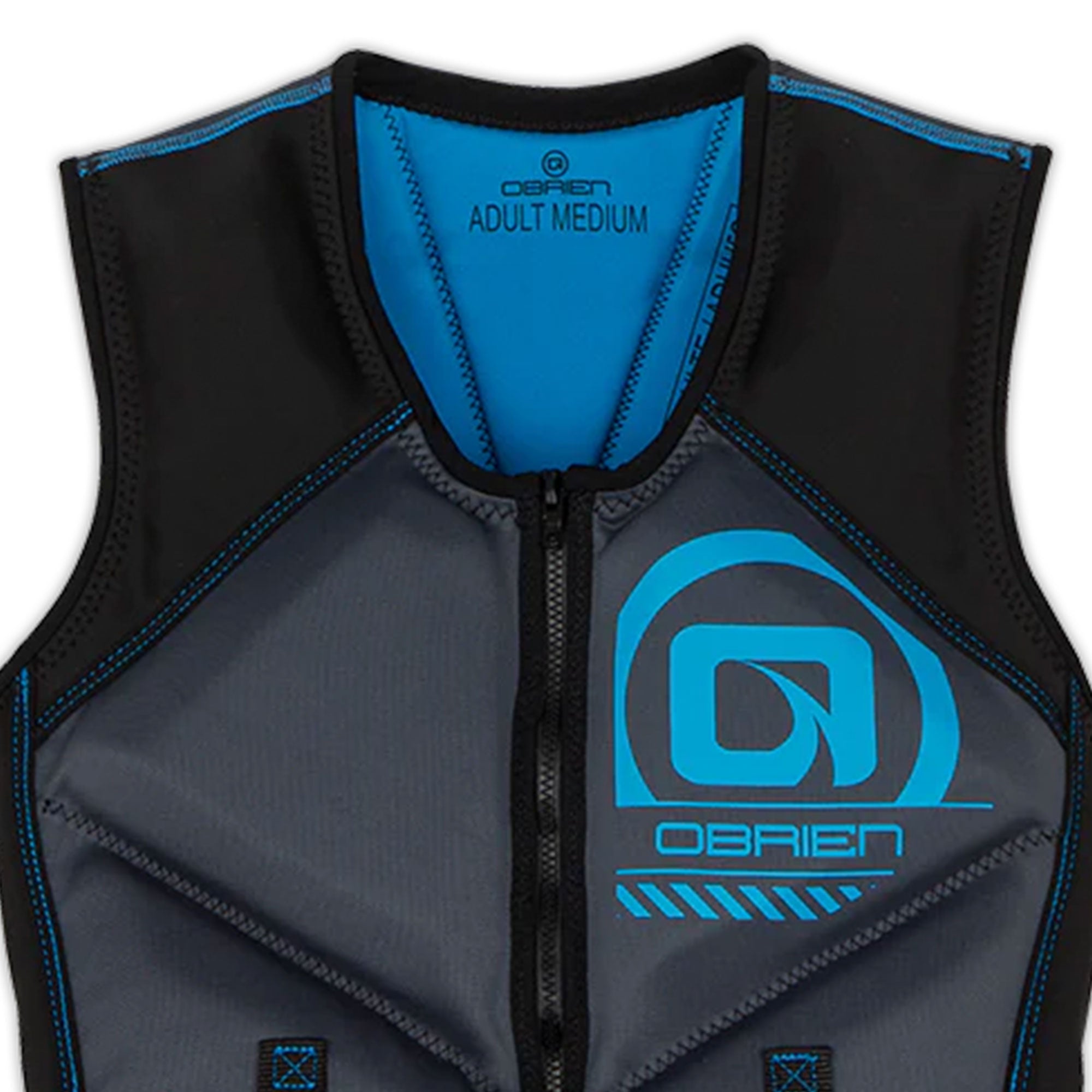 O'Brien Men's M Life Jacket w/Split Back Panel & BioLite Inner, Blue (Open Box) - VMInnovations