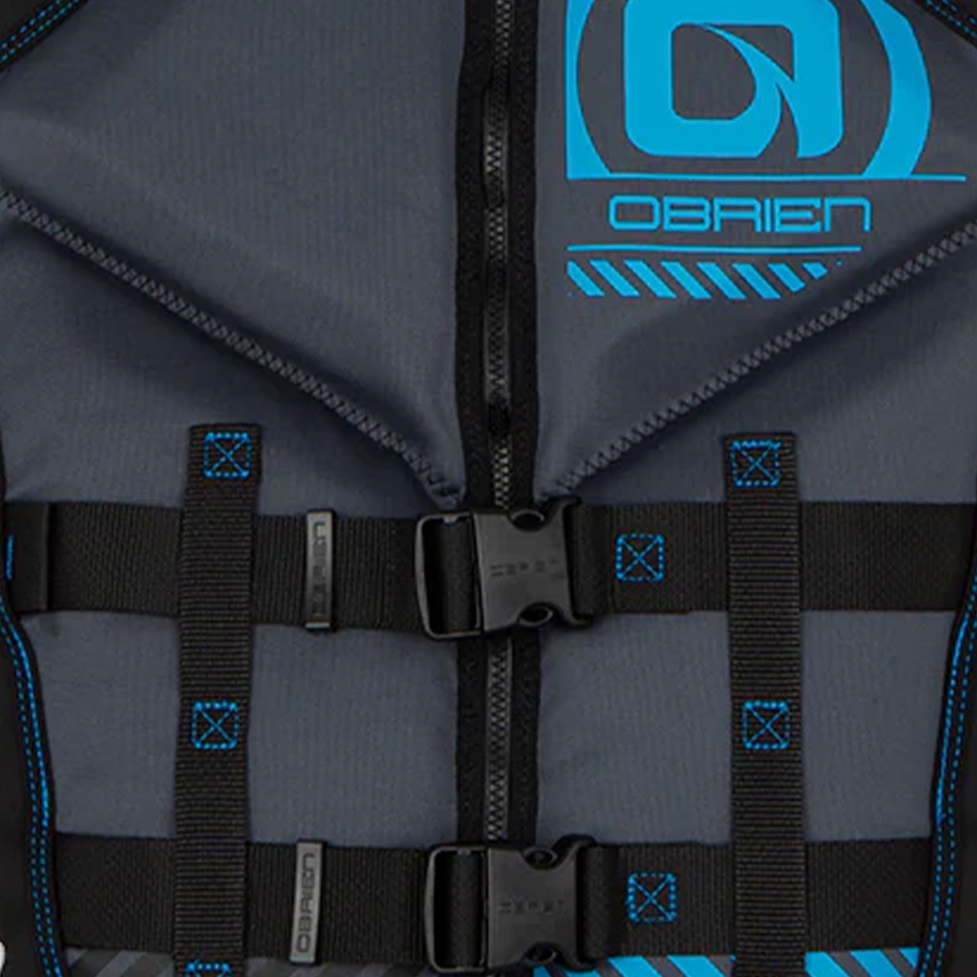 O'Brien Men's 2XLarge Recon Neoprene CGA Life Jacket w/BioLite , Blue (Open Box) - VMInnovations