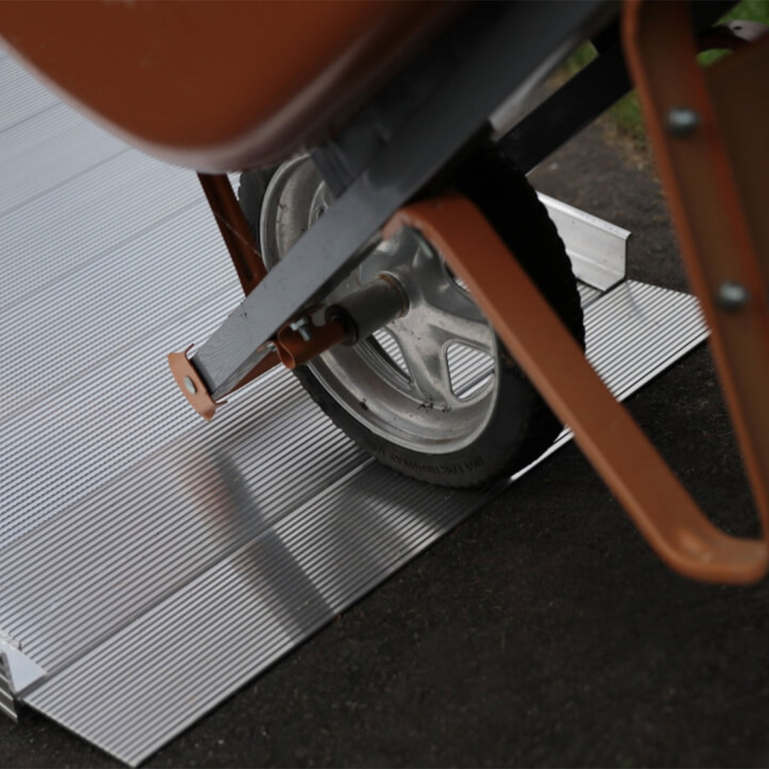 EZ-ACCESS TRAVERSE 4 Foot Walk Ramp w/Textured Surface & Hook/Strap Attachment - VMInnovations
