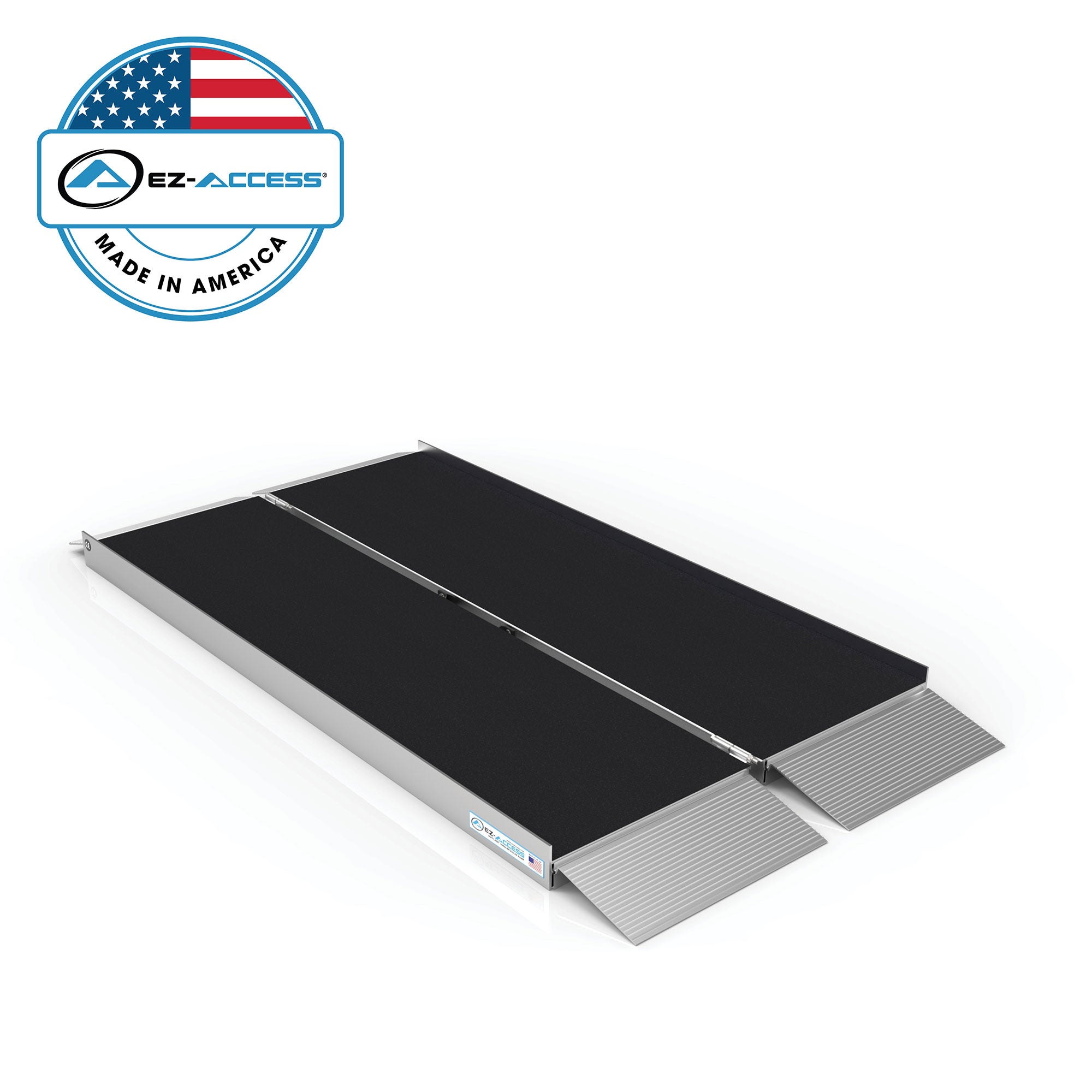EZ-ACCESS 5ft Singlefold Portable Ramp w/Surface That Resists Slips (Open Box) - VMInnovations