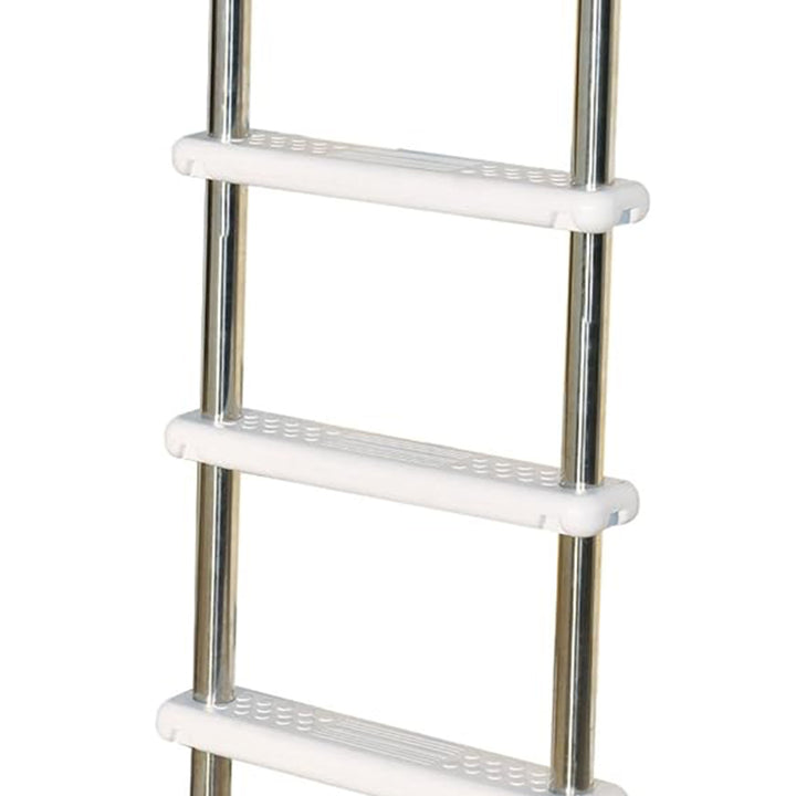 Swimline HydroTools Stainless Steel Pool Deck Ladder with Non Slip Molded Steps - VMInnovations