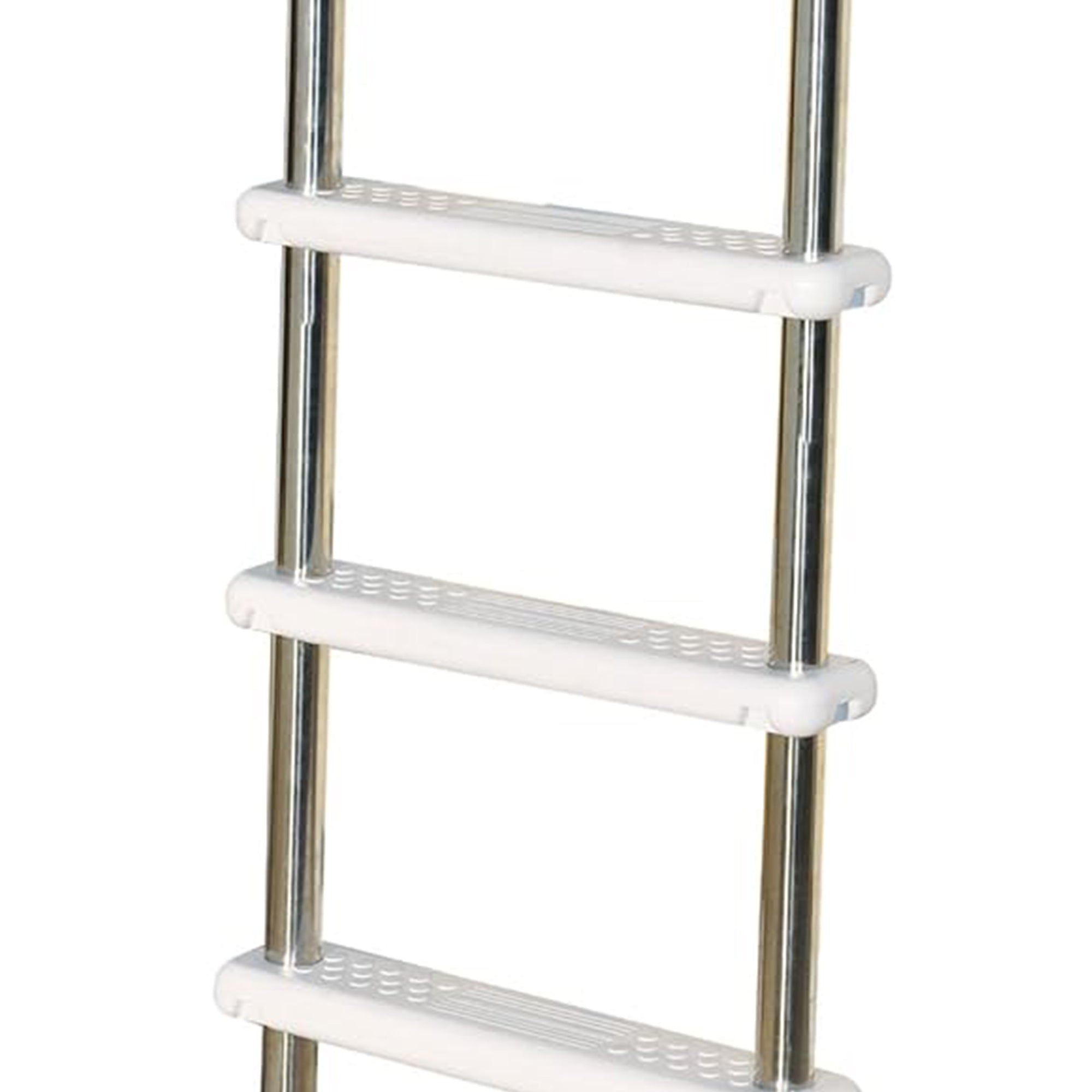 Swimline HydroTools Stainless Steel Pool Deck Ladder with Non Slip Molded Steps - VMInnovations