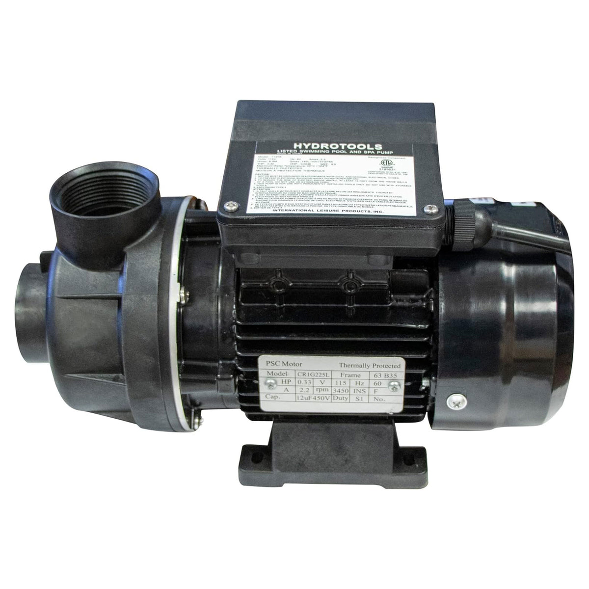 Swimline HydroTools Hydro Flo .25 HP Motor Pump for Above Ground Pools(Open Box)