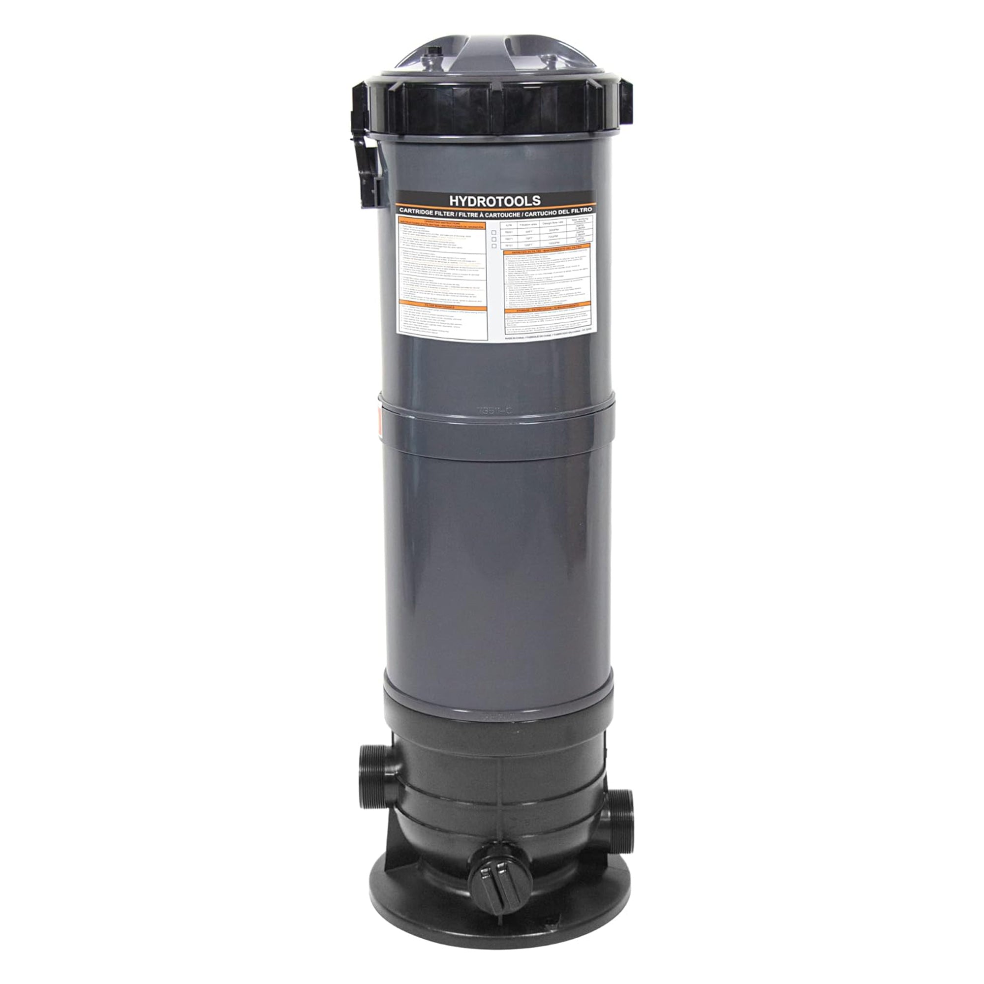 Swimline HydroTools 70SqFt Flo Cartridge Pool Filter Tank&Elements(For Parts) - VMInnovations