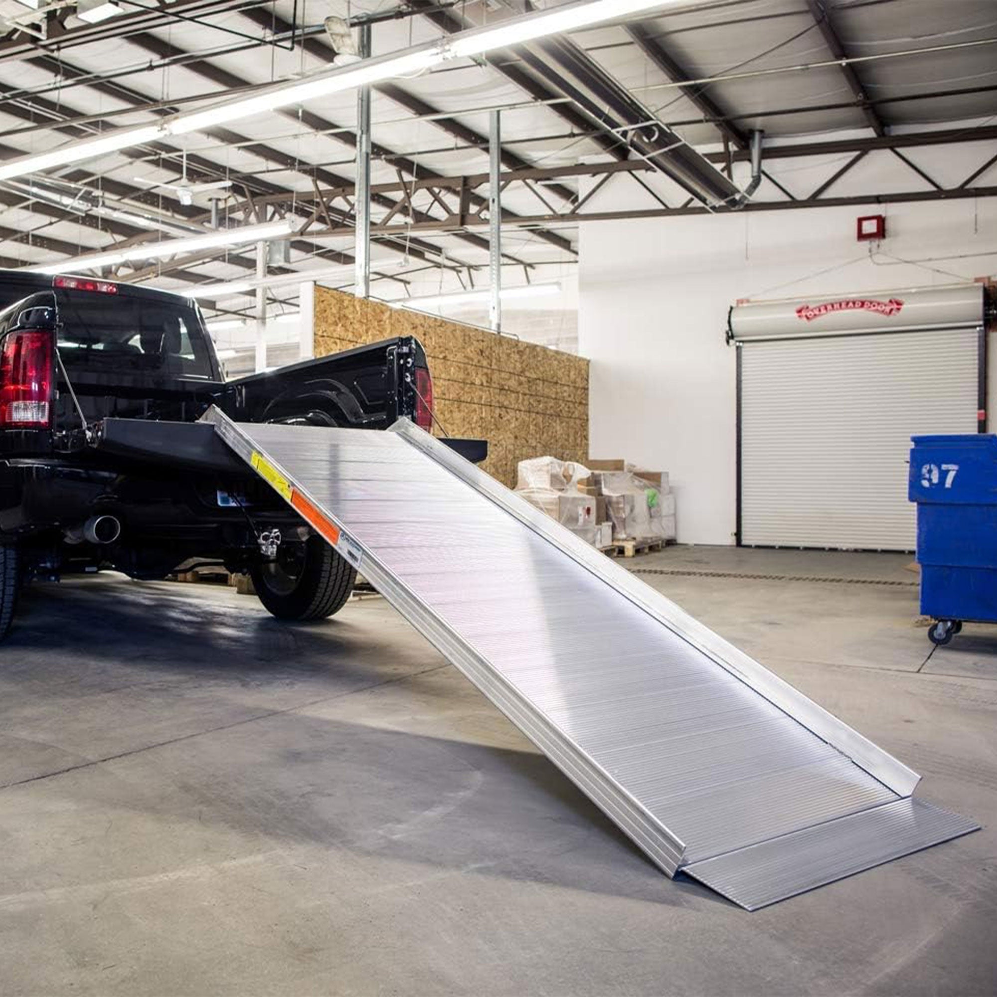 EZ-ACCESS 6Ft Walk Ramp w/Textured Surface & Hook/Strap Attachment(Used) - VMInnovations