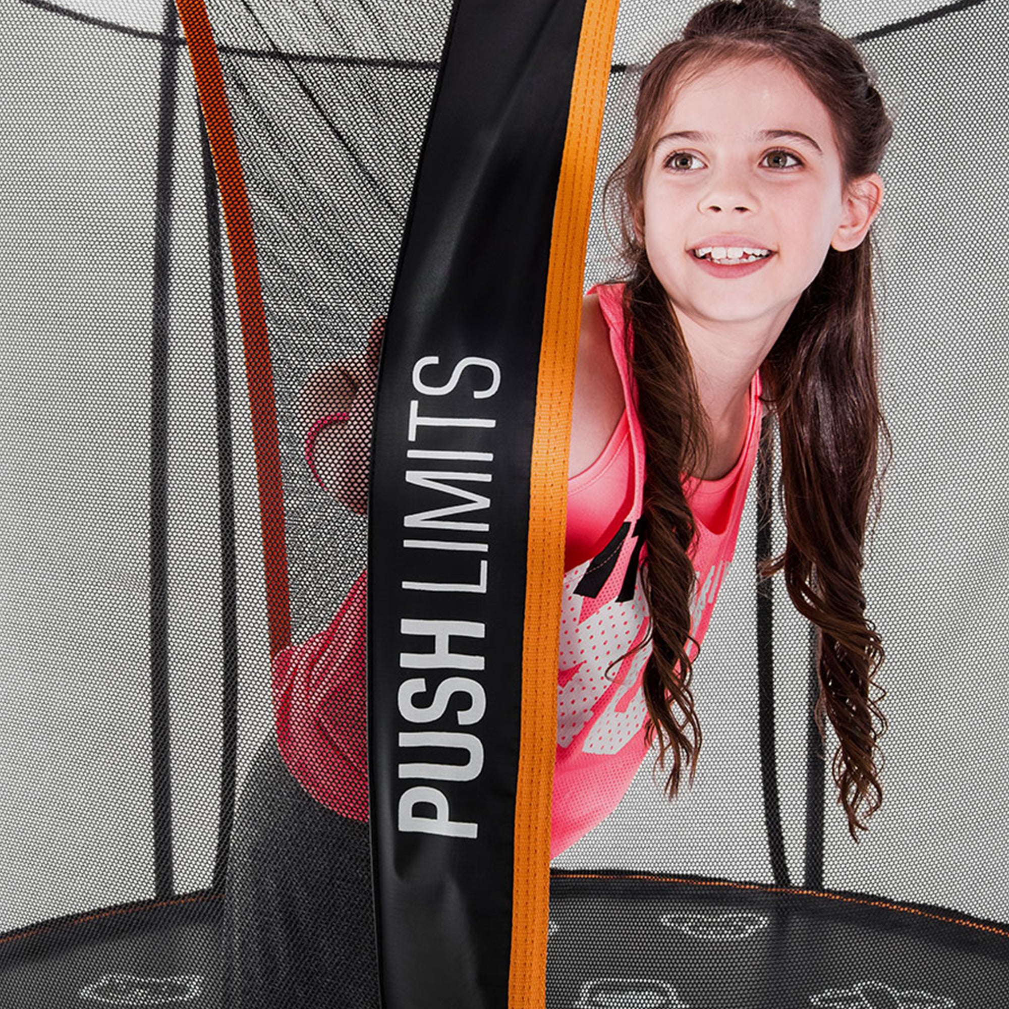Vuly Trampolines Thunder Pro Trampoline w/Dual Ring Foundation & Built In Games