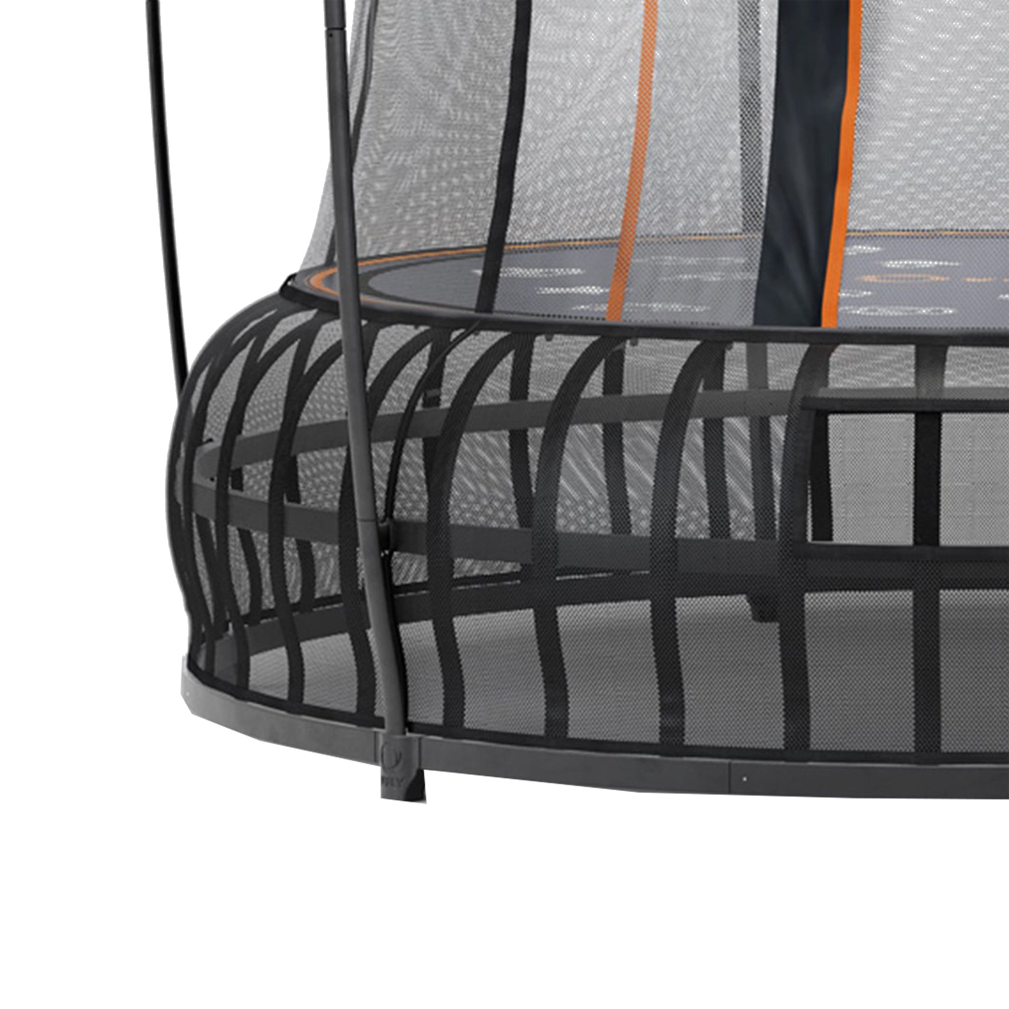 Vuly Trampolines Thunder Pro Trampoline w/Dual Ring Foundation & Built In Games