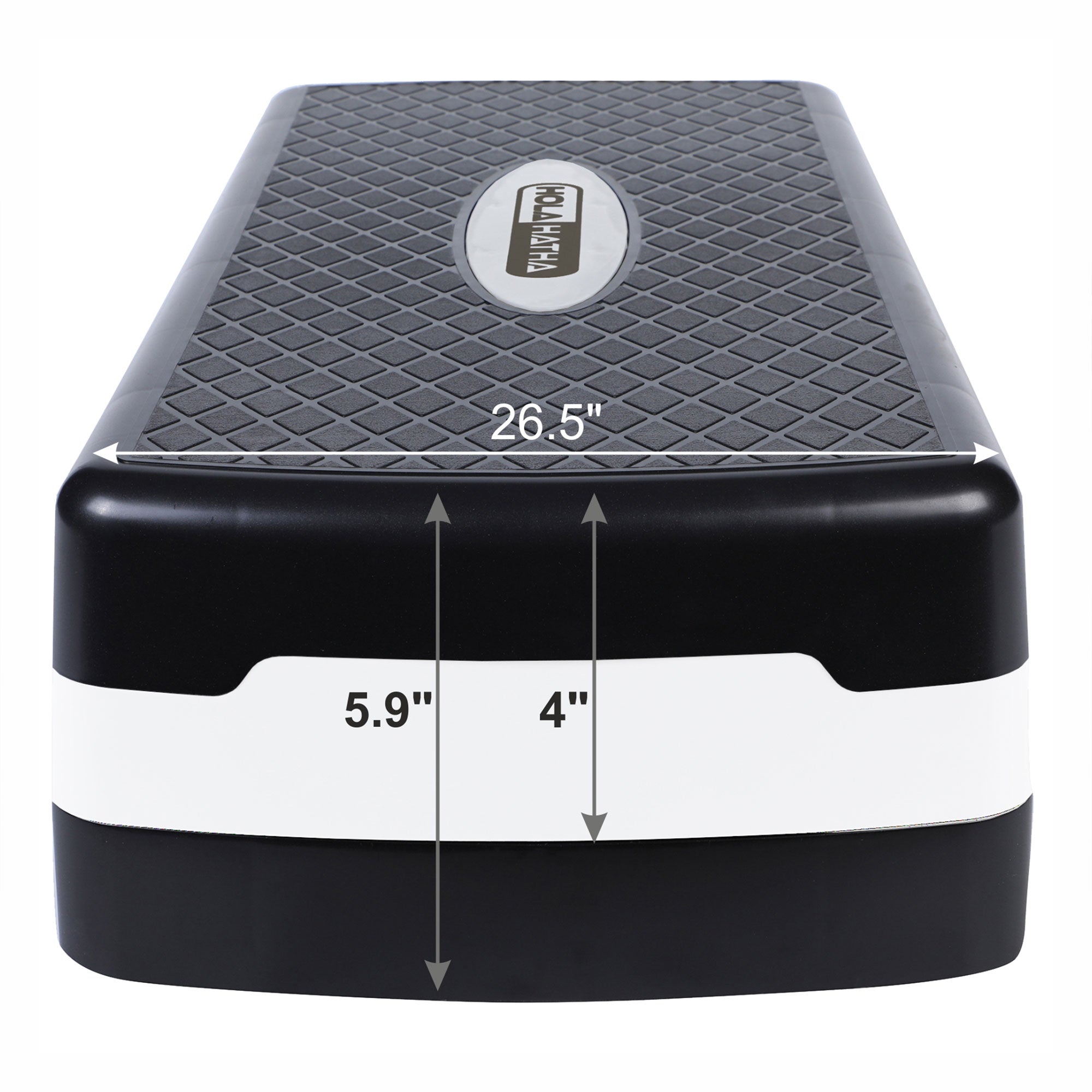 HolaHatha Aerobic Step Platform Exercise Equipment w/ Adjustable Height (Used) - VMInnovations