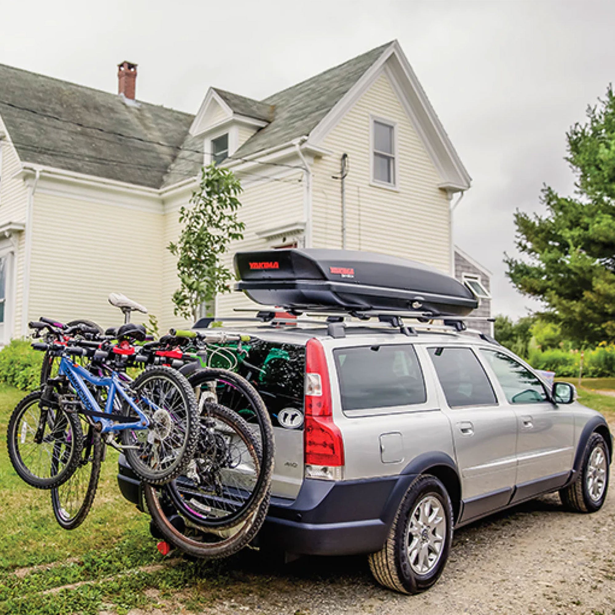 Yakima Tilt Away Hitch Bike Rack Holds 5 Bikes for Cars, SUVs, Trucks (Open Box)