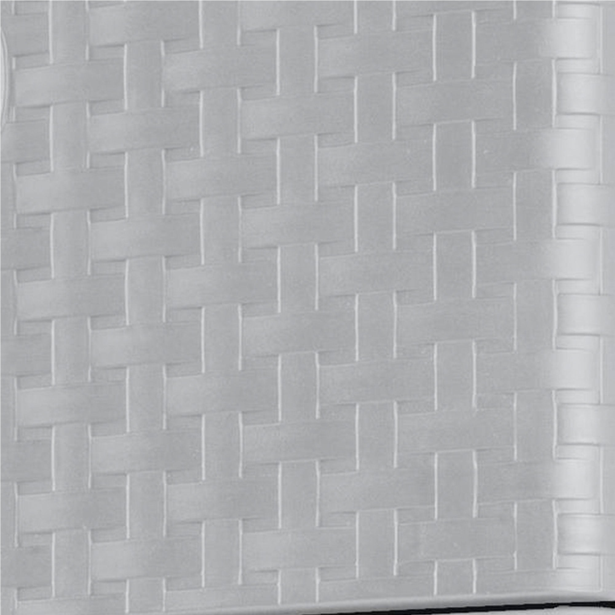Sterilite 3 Drawer Weave Storage Tower Plastic Organizer Dresser Drawers, Cement - VMInnovations