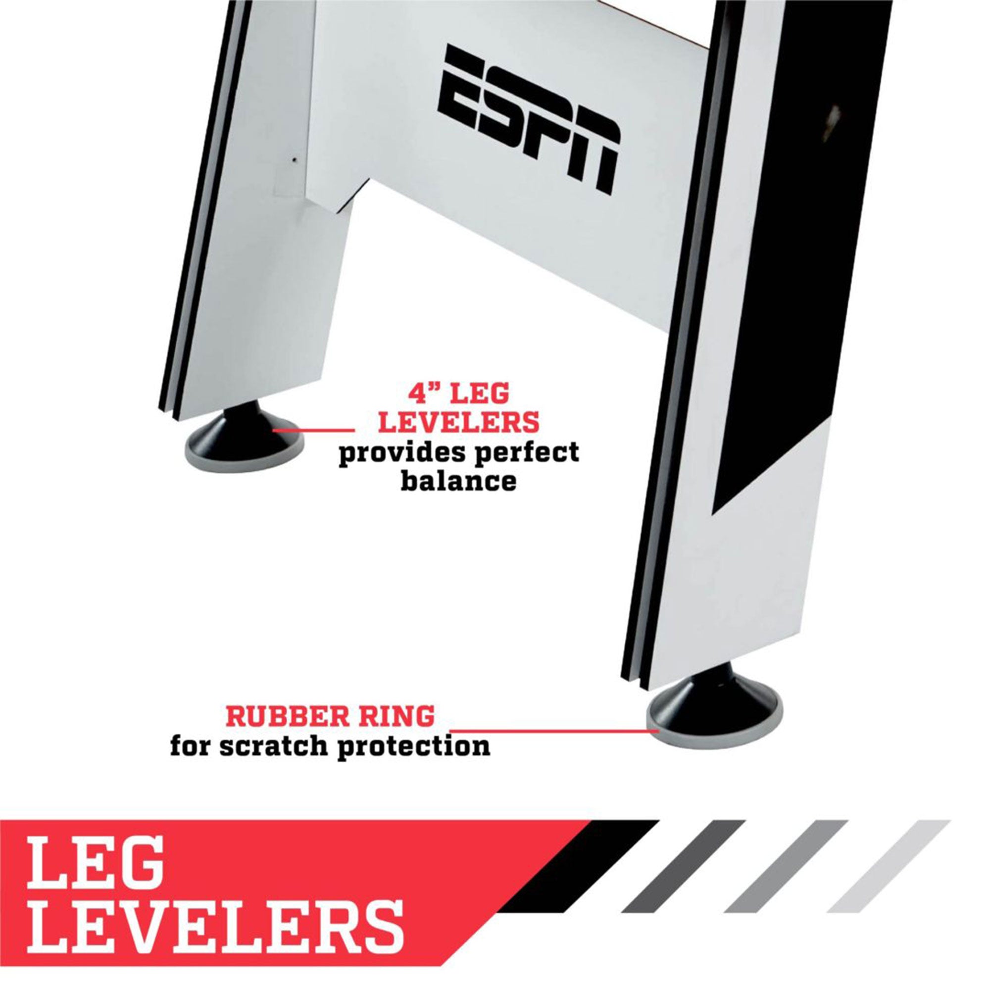 ESPN 72'' Air Powered Hockey Arcade Table with Table Tennis Conversion Top(Used) - VMInnovations