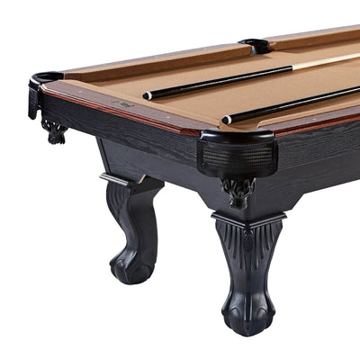 Barrington Billiards 7.5' Belmont Drop Pocket Table w/Pool Ball & Cue Stick Set