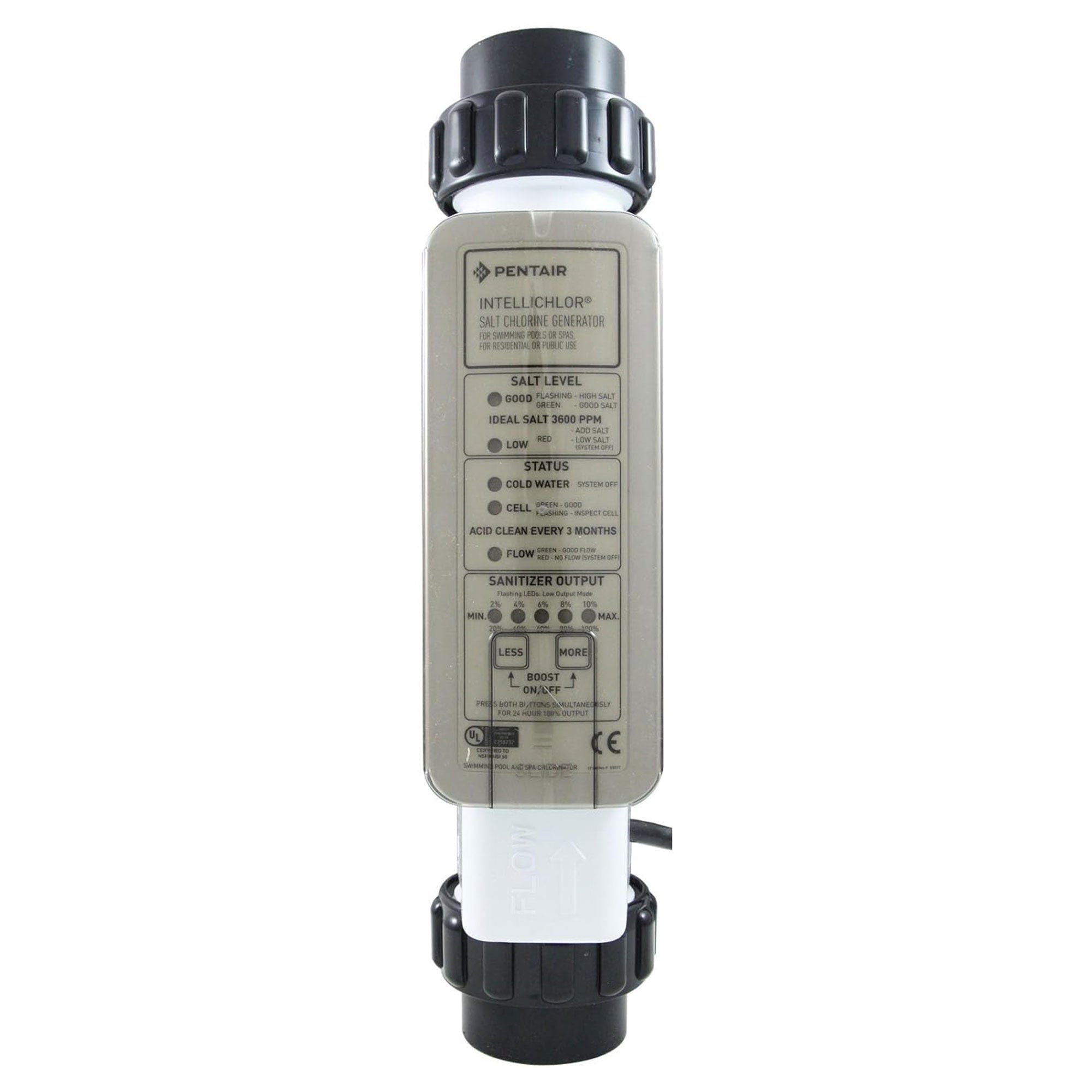 Pentair Salt Chlorine Generator Cell with Easy to View Displays for Pool Parts - VMInnovations