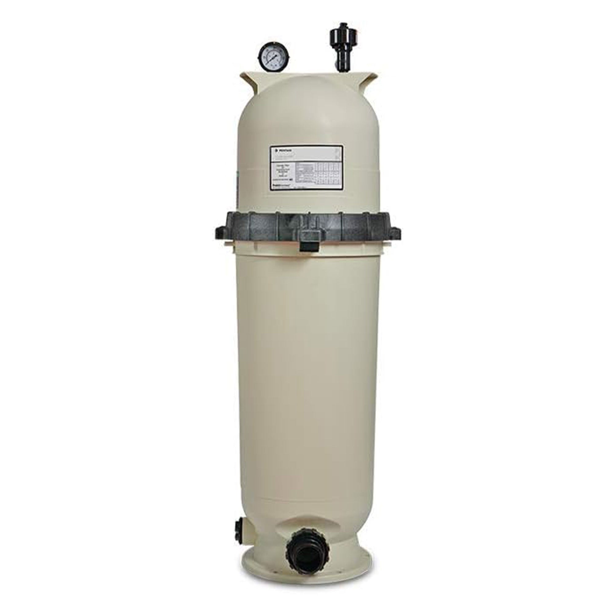 Pentair High Flow Coreless Cartridge Pool Filter Tank w/ Spring Loaded Lock Ring - VMInnovations