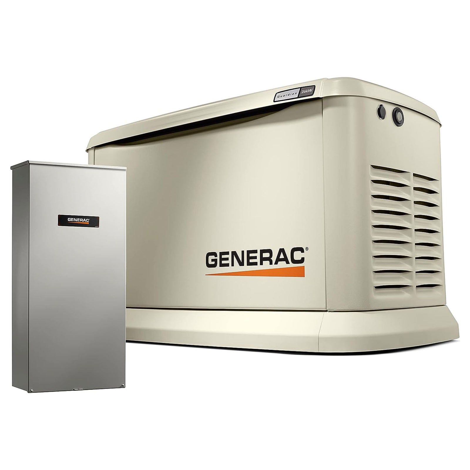 Generac Guardian 26KW Home Standby Generator with 200 Ampere Transfer Switch - VMInnovations