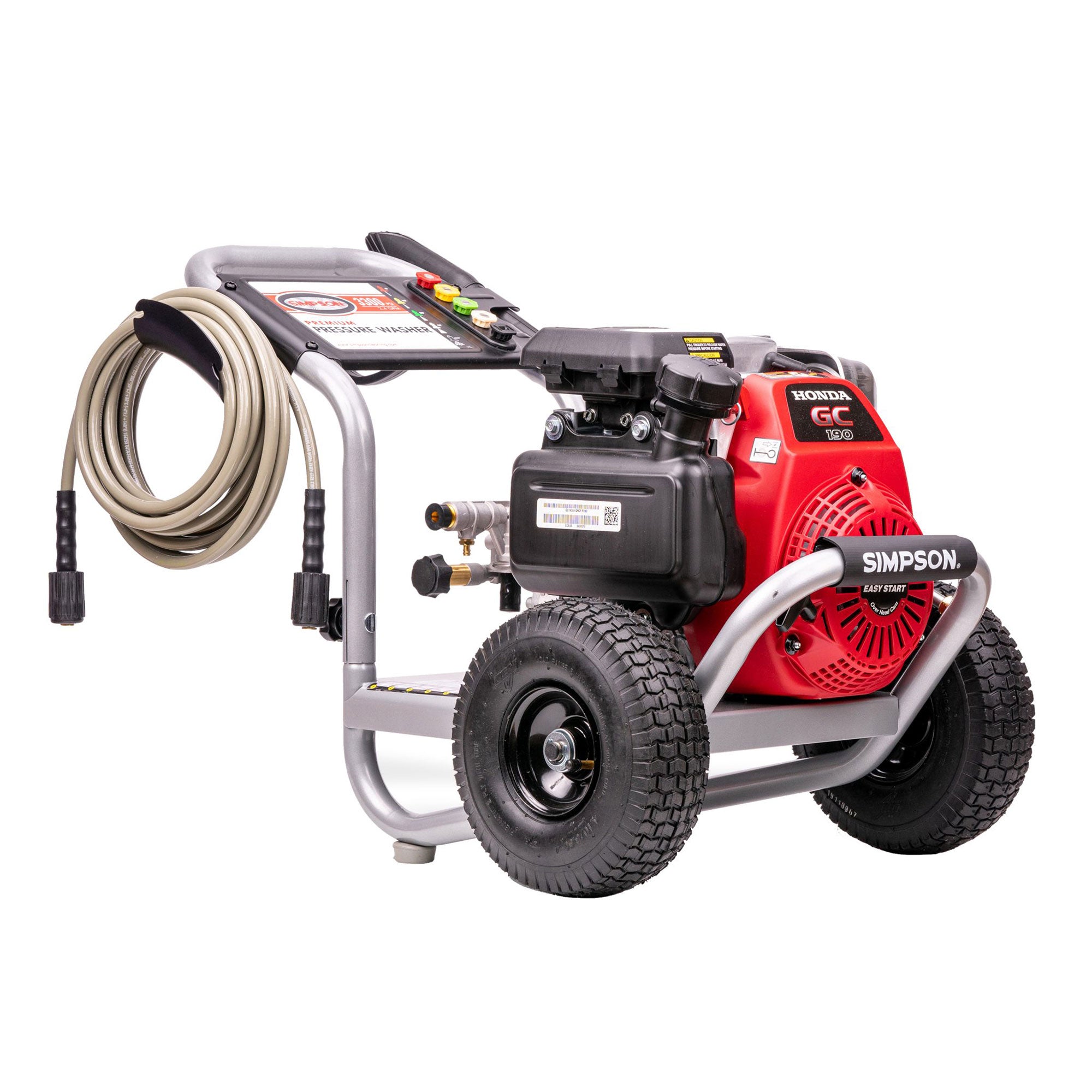 Simpson Cleaning MegaShot 3300 PSI 2.4 GPM Portable Pressure Washer with Nozzles - VMInnovations