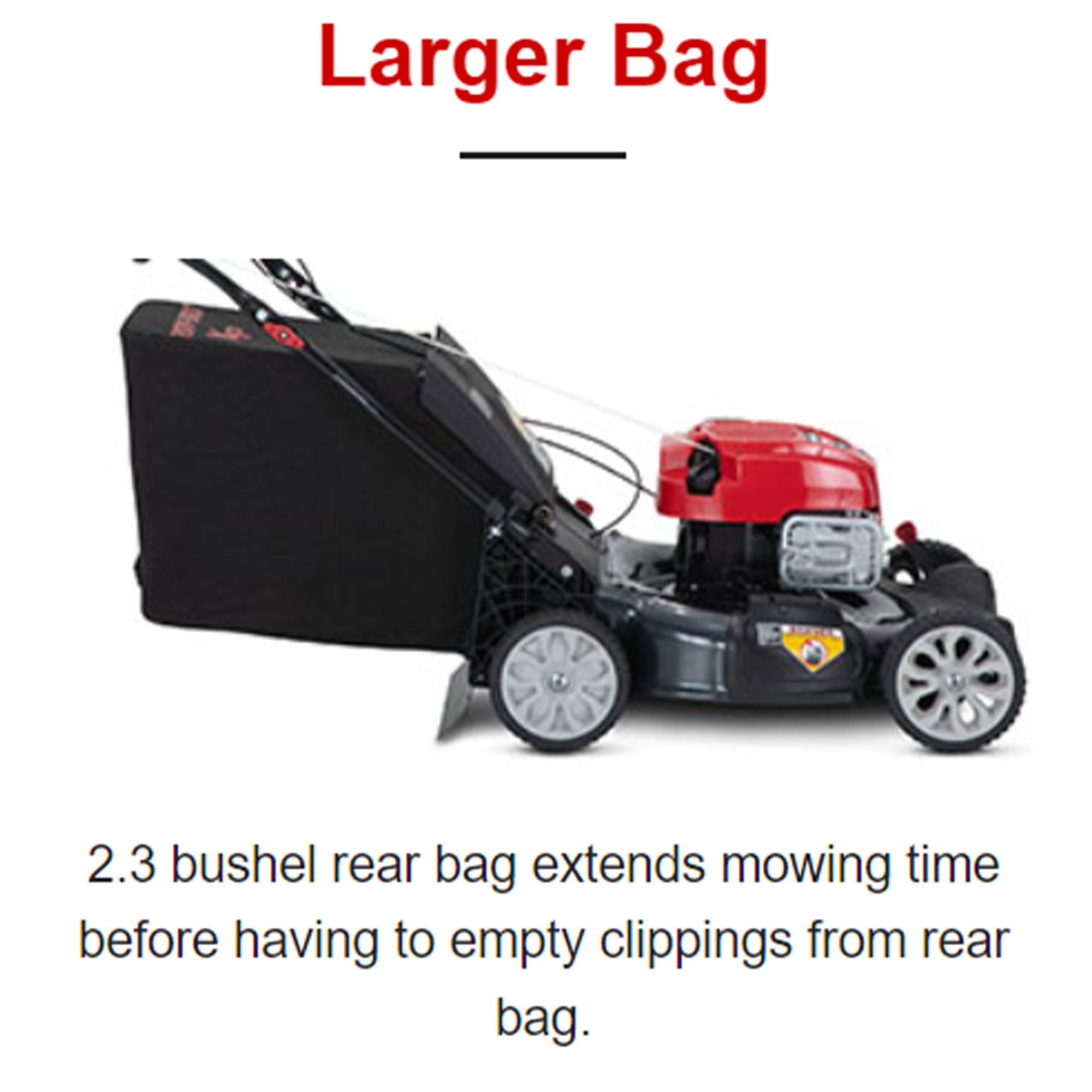 Troy-Bilt XP 3-in-1 Self-Propelled RWD Gas Lawn Mower, 163cc Engine & 21" Deck - VMInnovations