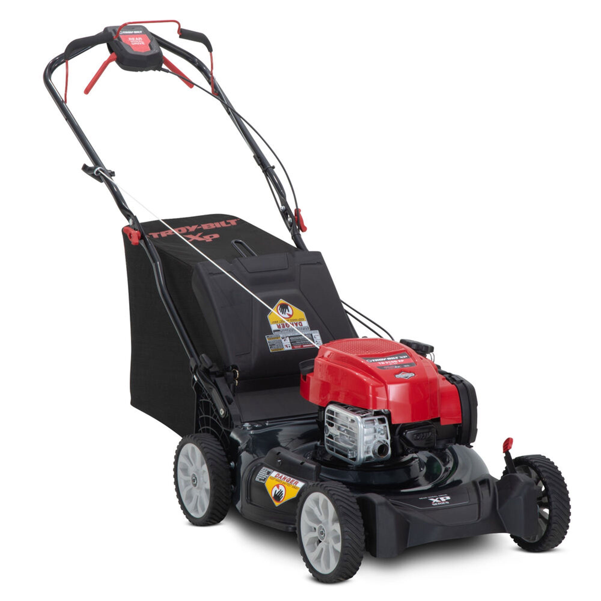 Troy-Bilt XP 3-in-1 Self-Propelled RWD Gas Lawn Mower, 163cc Engine & 21" Deck - VMInnovations