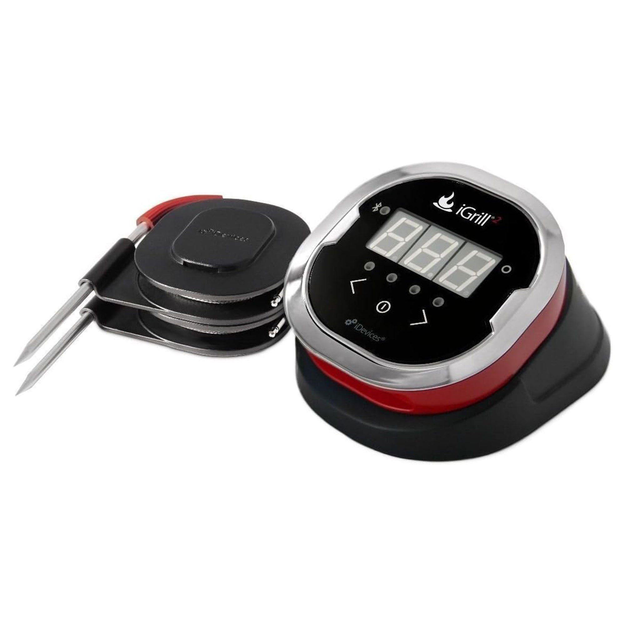 iDevices iGrill 2 Bluetooth Smart Meat Thermometer with Color Coded Meat Probes - VMInnovations