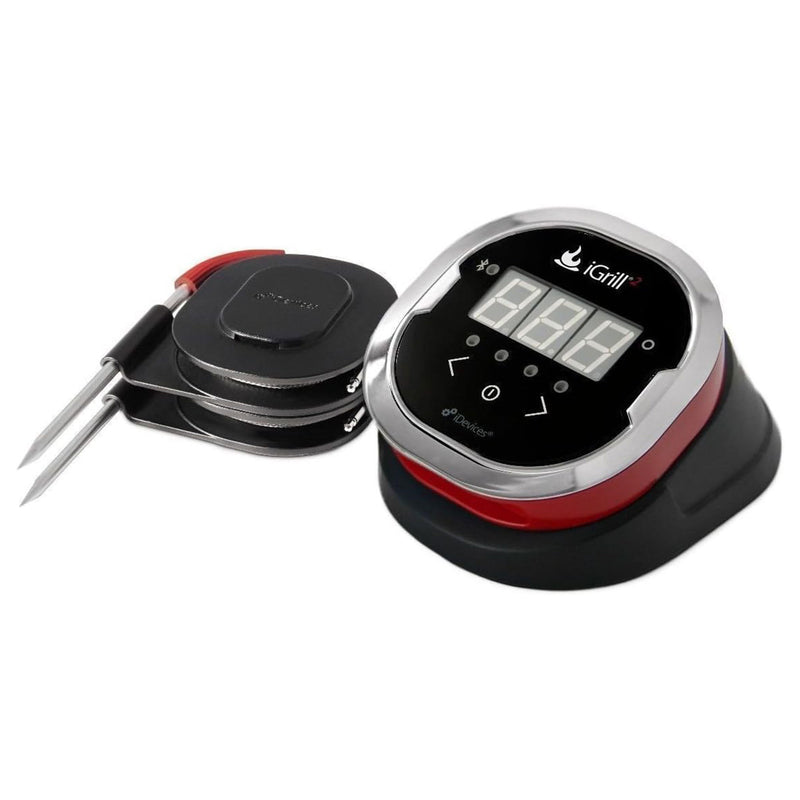 iDevices iGrill 2 Bluetooth Smart Meat Thermometer with Color Coded Meat Probes