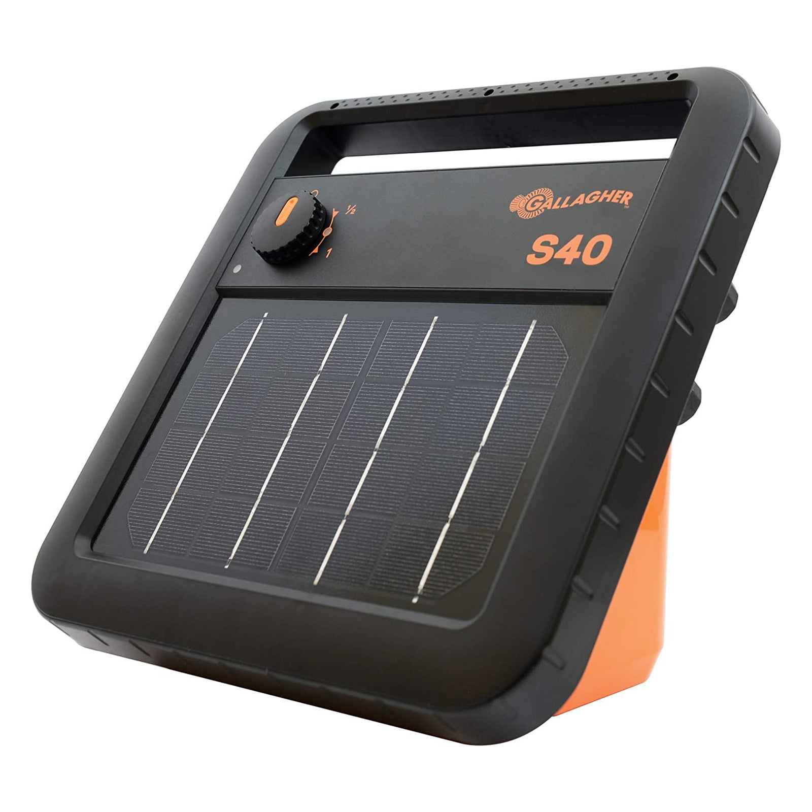 Gallagher Portable Solar Electric Fence Energizer with Solar Battery & Leadsets - VMInnovations