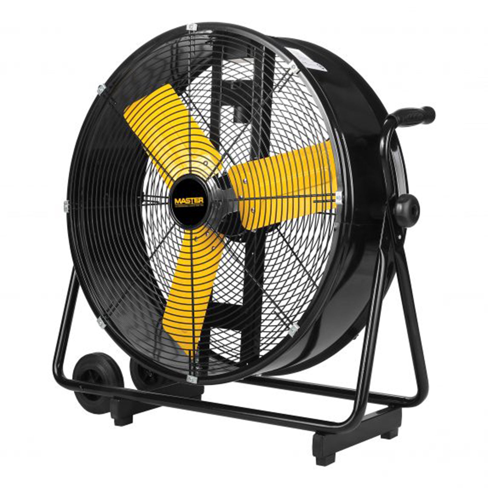 Master 24 Inch Industrial Direct Drive Cradle Tiltable 2 Speed Barrel Drum Fan - VMInnovations