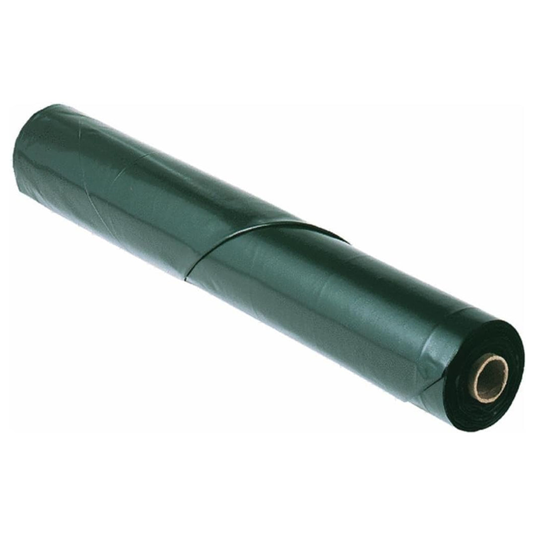 Film-Gard 20' x 100' 10 Mil Polyethylene Painters Plastic Sheeting Roll, Black - VMInnovations