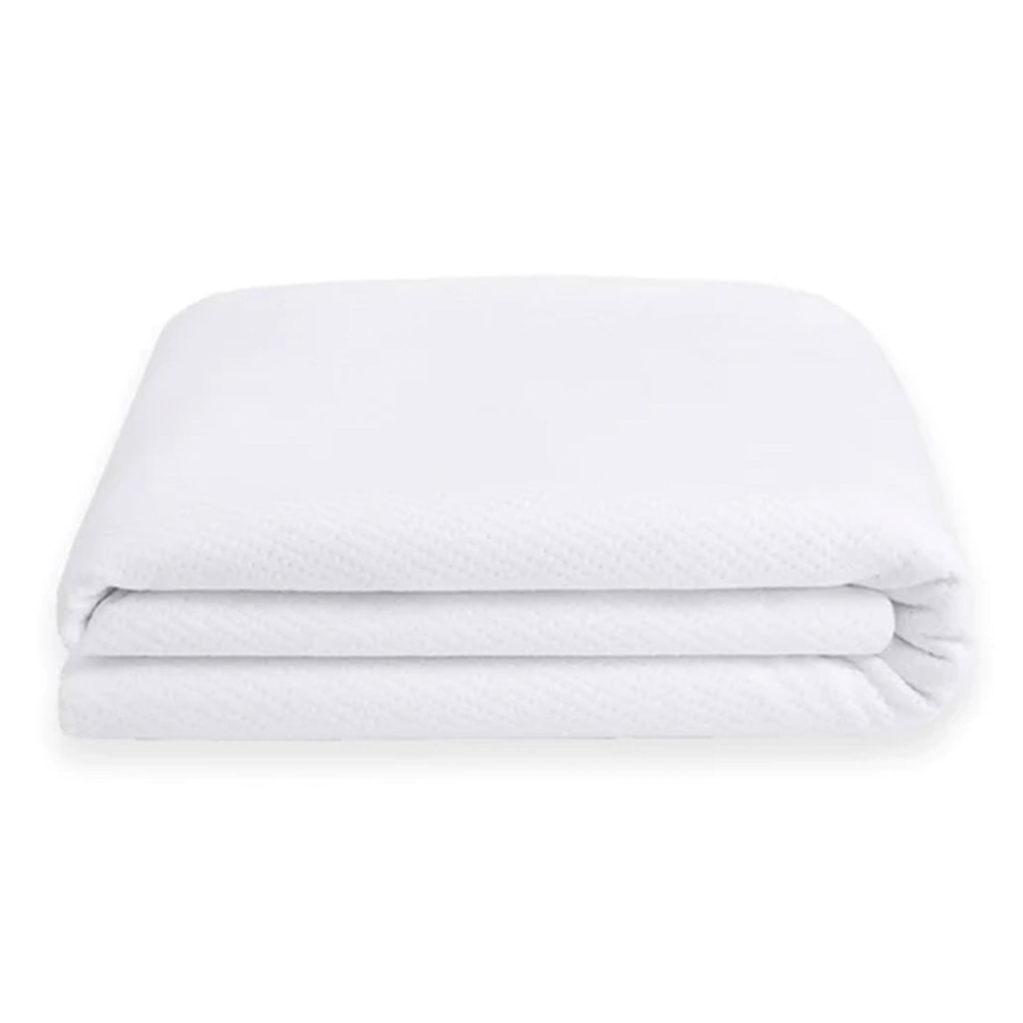 Sleepgram Breathable Sweat Proof Cotton Cover Protector, Full, White (Used) - VMInnovations