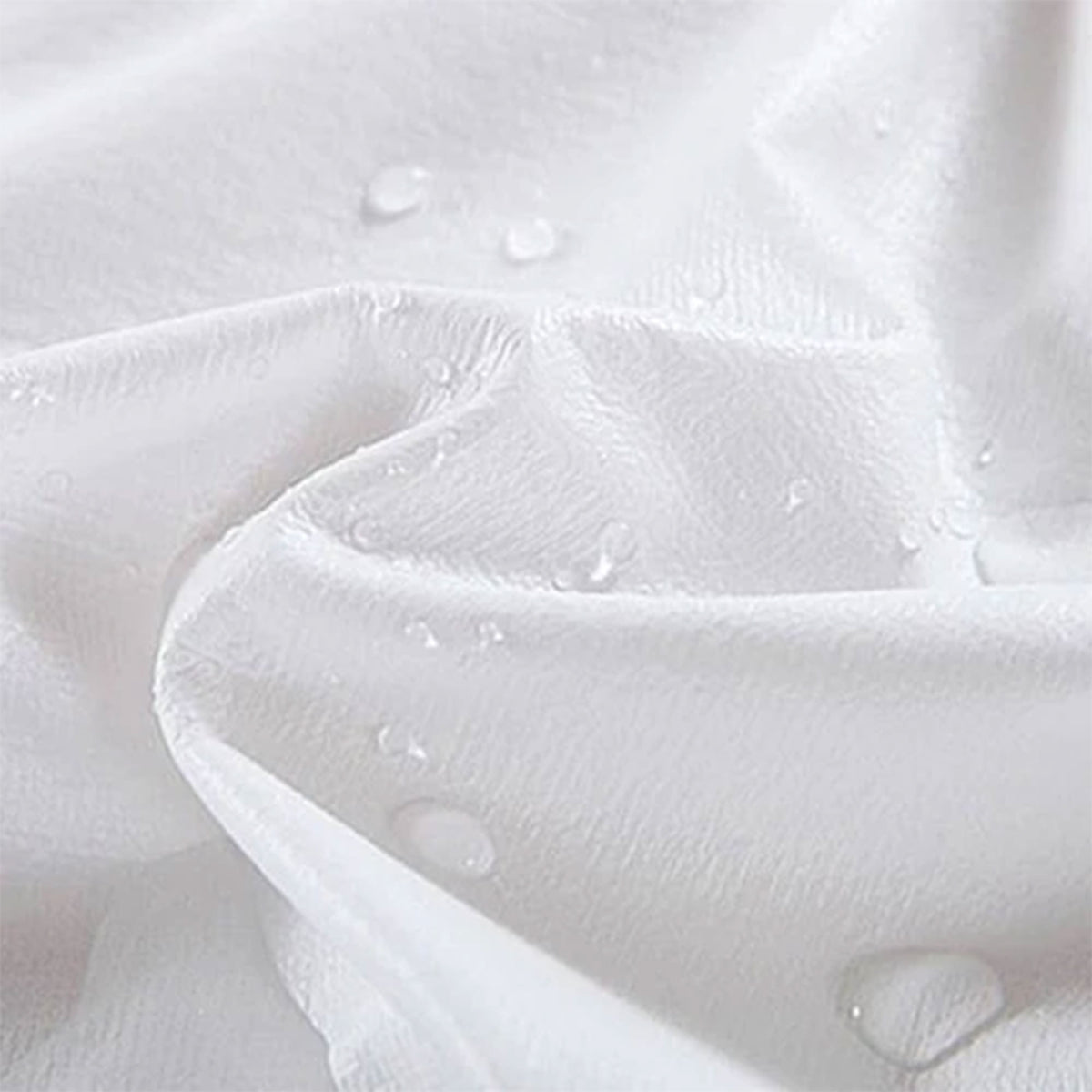 Sleepgram Breathable Sweat Proof Cotton Cover Protector, Full, White (Used) - VMInnovations