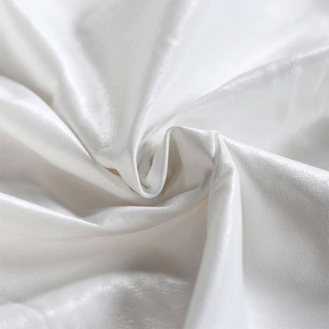Sleepgram Breathable Sweat Proof Cotton Cover Mattress Protector, Full, White - VMInnovations