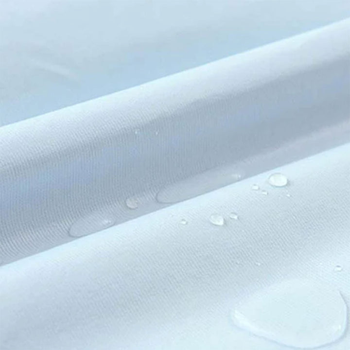 Sleepgram Breathable Sweat Proof Cotton Cover Mattress Protector, Full, White - VMInnovations