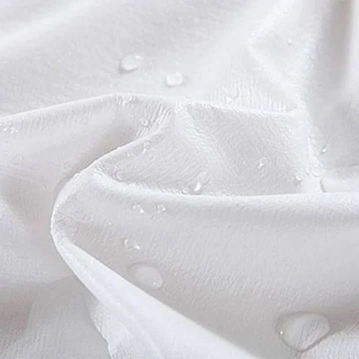 Sleepgram Breathable Sweat Proof Cotton Cover Mattress Protector, King, White - VMInnovations