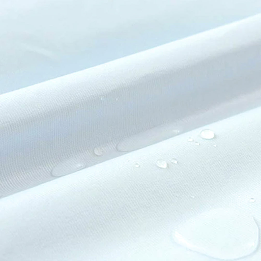 Sleepgram Breathable Sweat Proof Cotton Cover Mattress Protector, King, White - VMInnovations