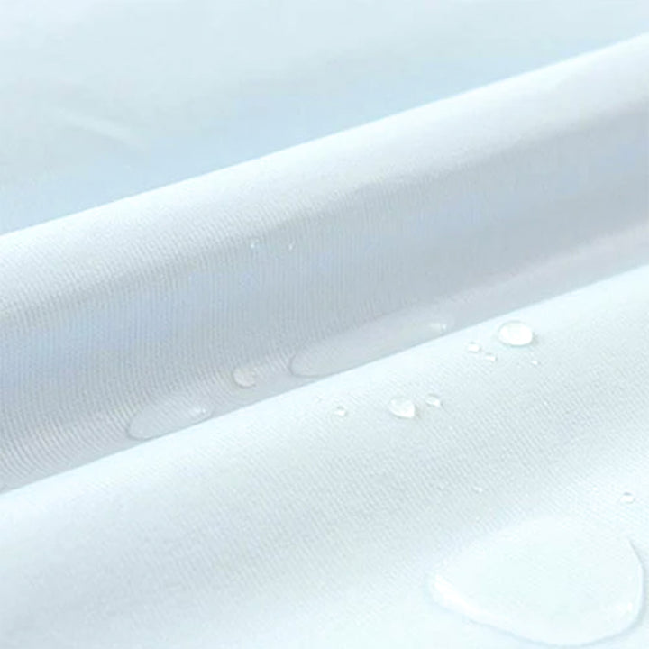 Sleepgram Breathable Sweat Proof Cotton Cover Mattress Protector, Twin, White - VMInnovations