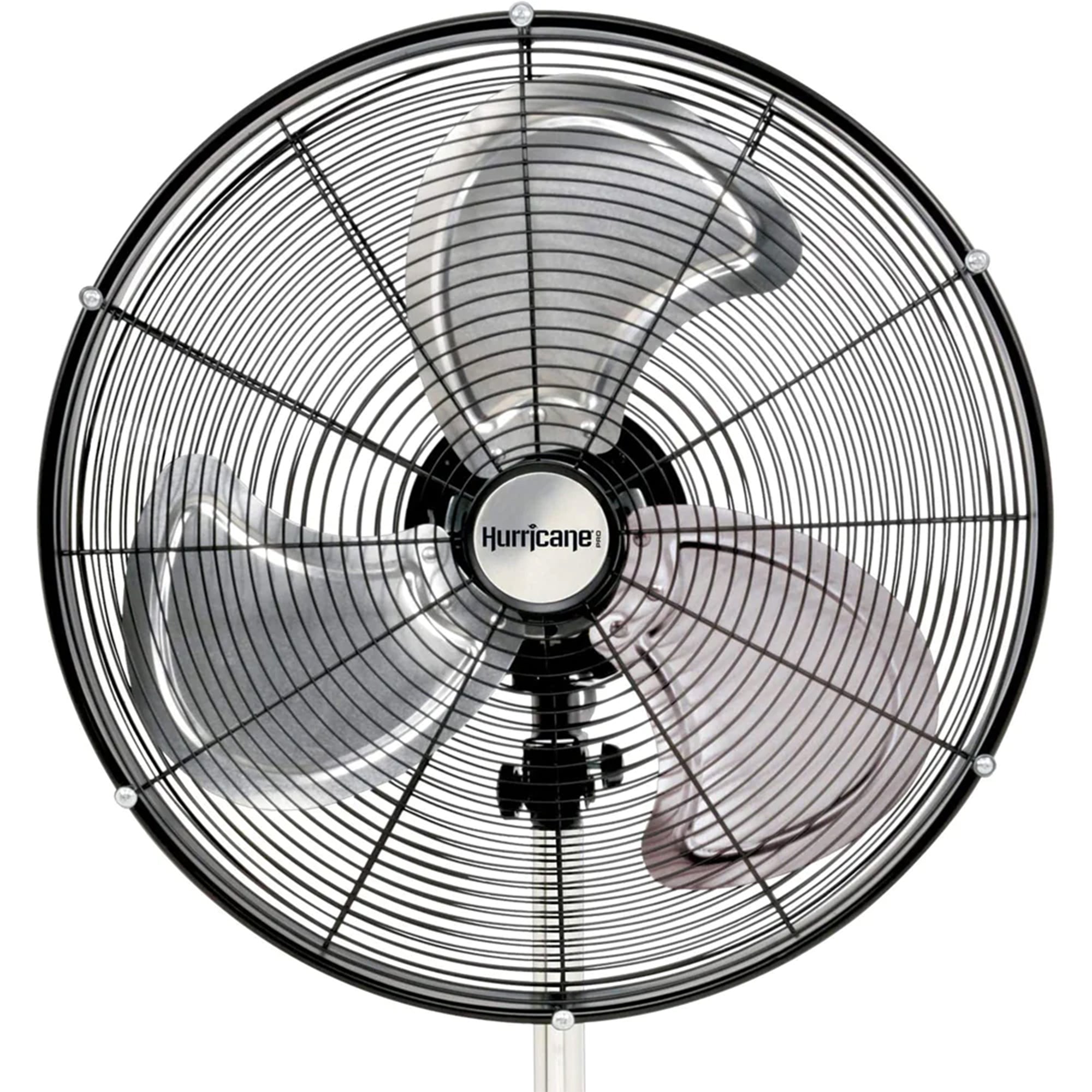 Hurricane Pro Series 20" High Velocity Oscillating Pedestal Fan, Black(Open Box)